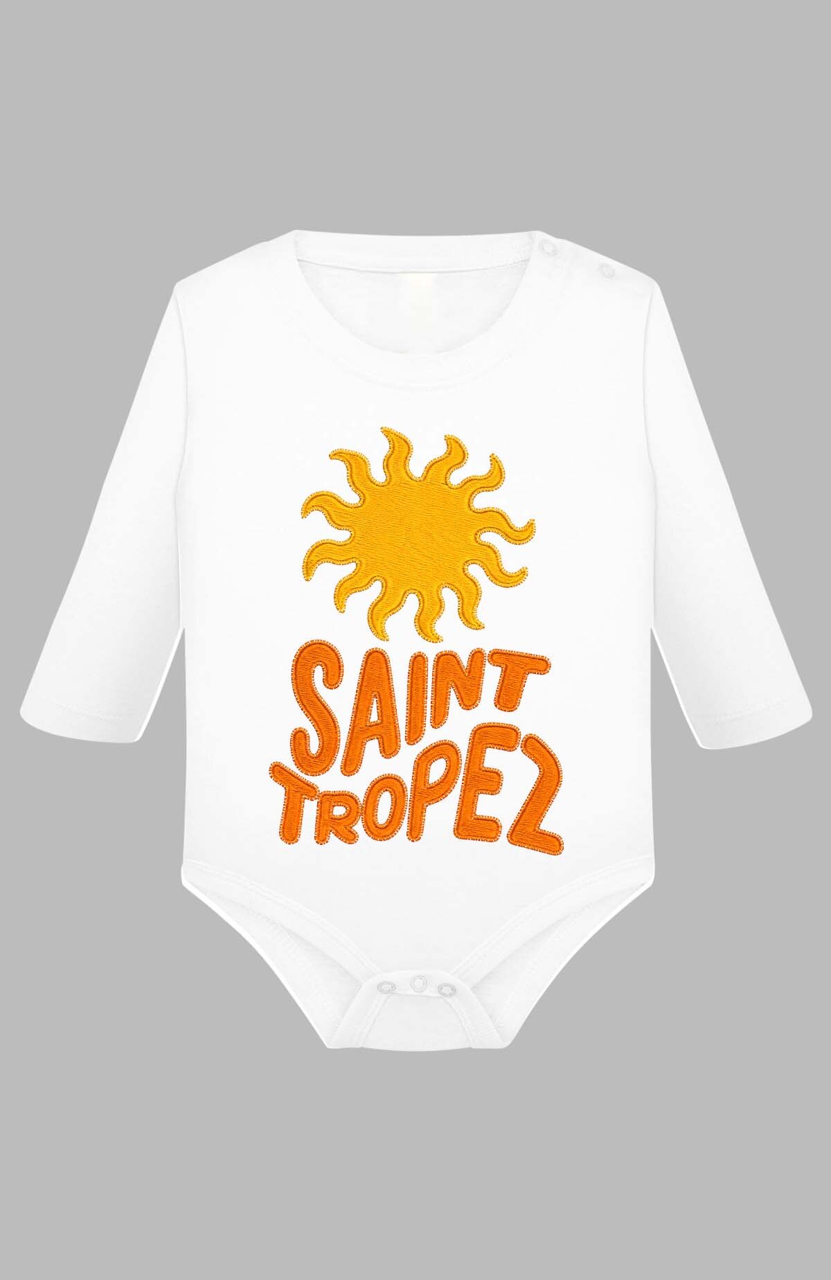 Grossiste I.A.L.D FRANCE - Soleil st tropez - Body Manche longue bébé Fille