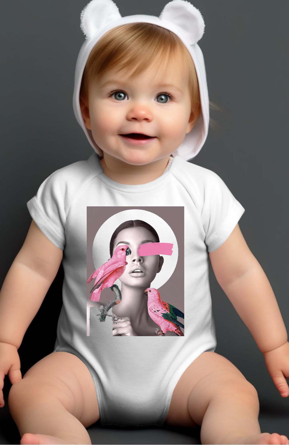 Grossiste I.A.L.D FRANCE - Yellow girl 2Pa - Body Bébé Fille