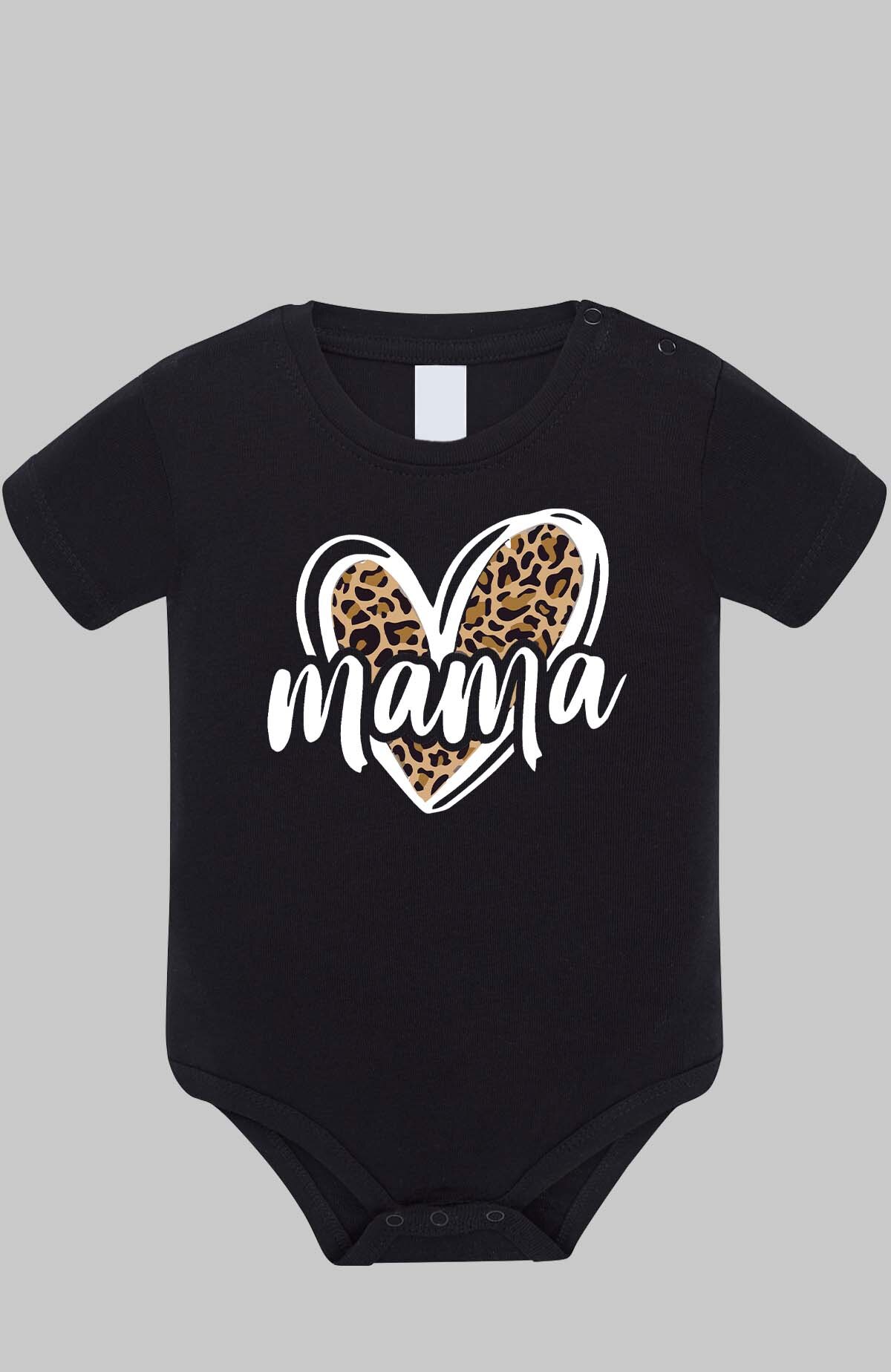 Wholesaler I.A.L.D FRANCE - Mama leopard - Baby Bodysuit Girl