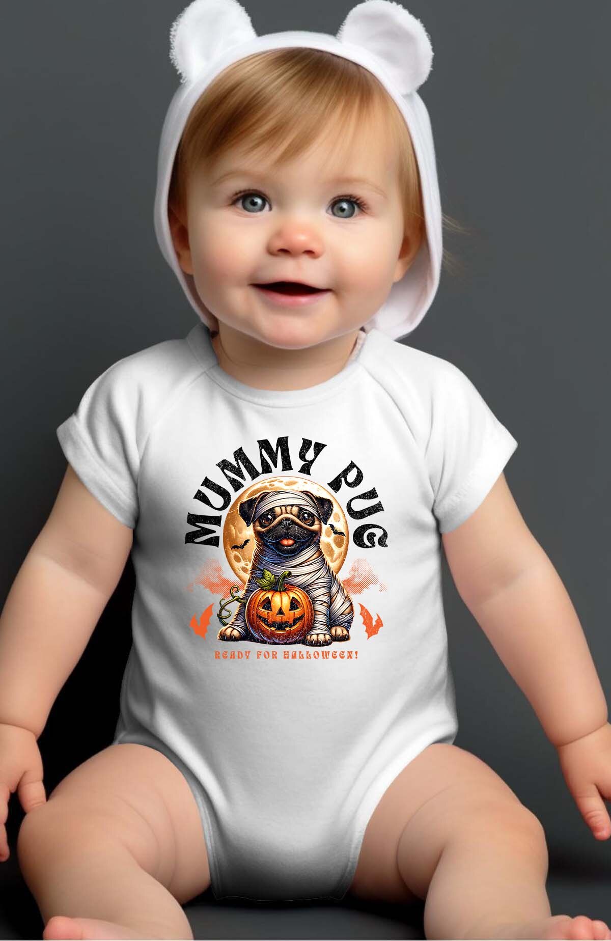 Grossiste I.A.L.D FRANCE - Mummy Pug - Body Bébé Fille