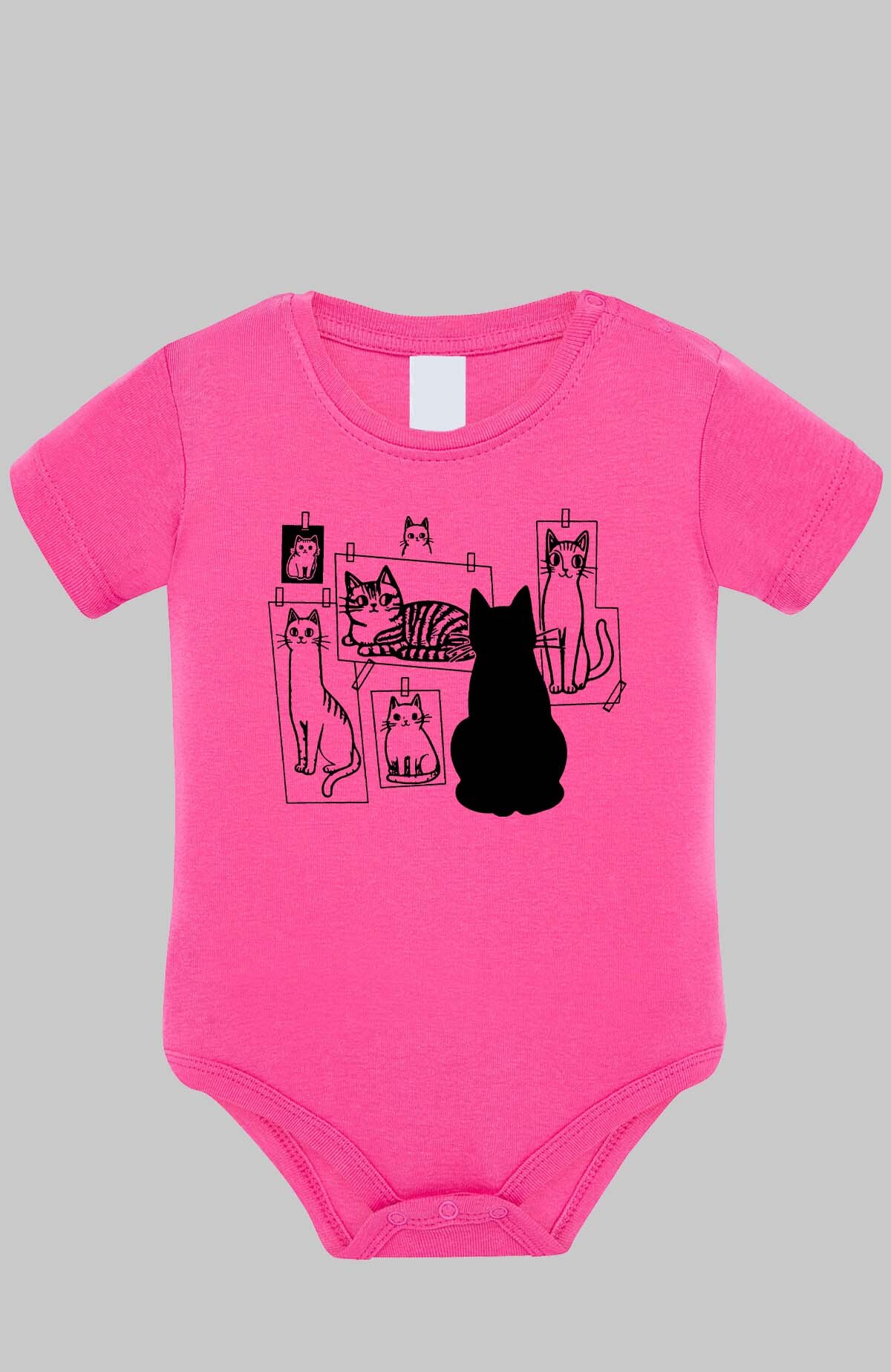 Grossiste I.A.L.D FRANCE - cats frames - Body Bébé Fille