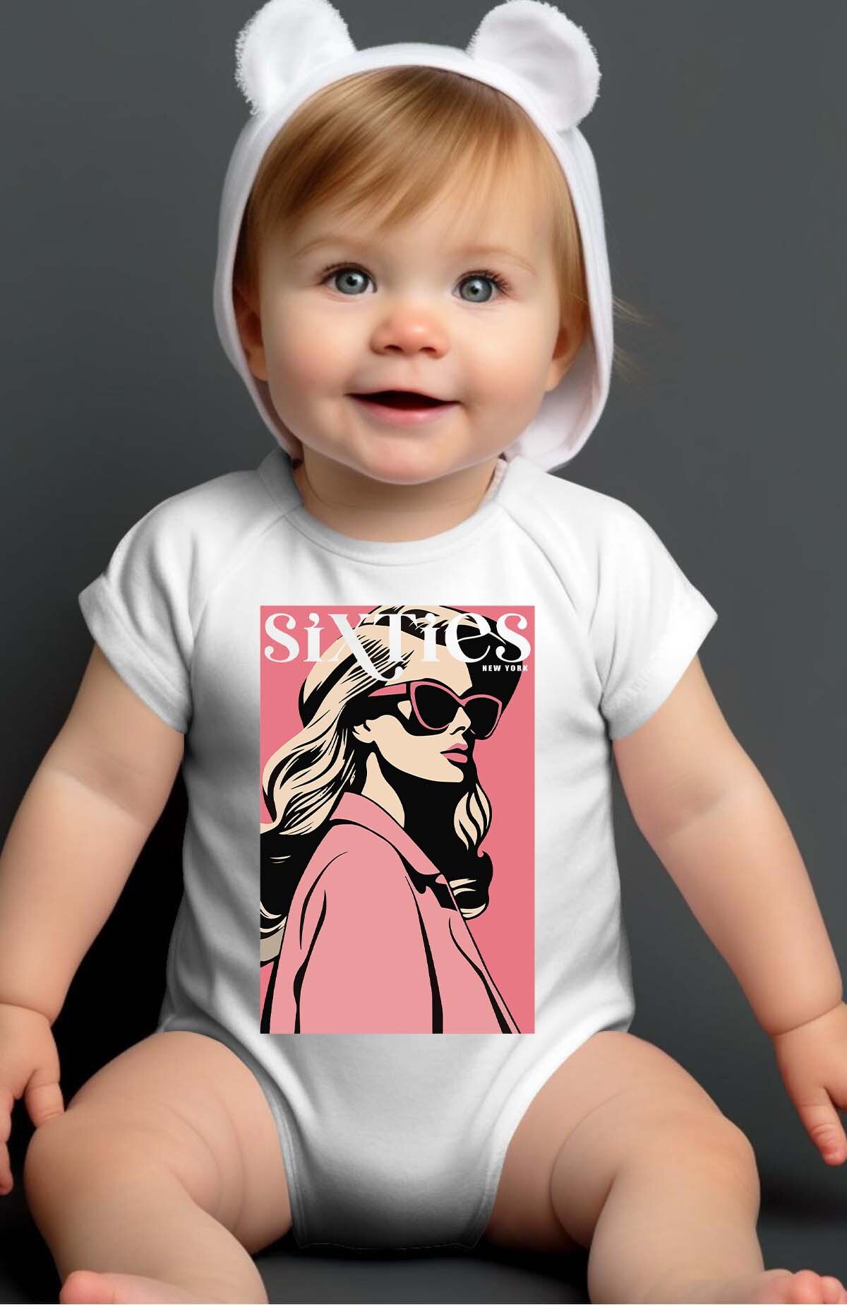 Grossiste I.A.L.D FRANCE - Muse Sixties - Body Bébé Fille