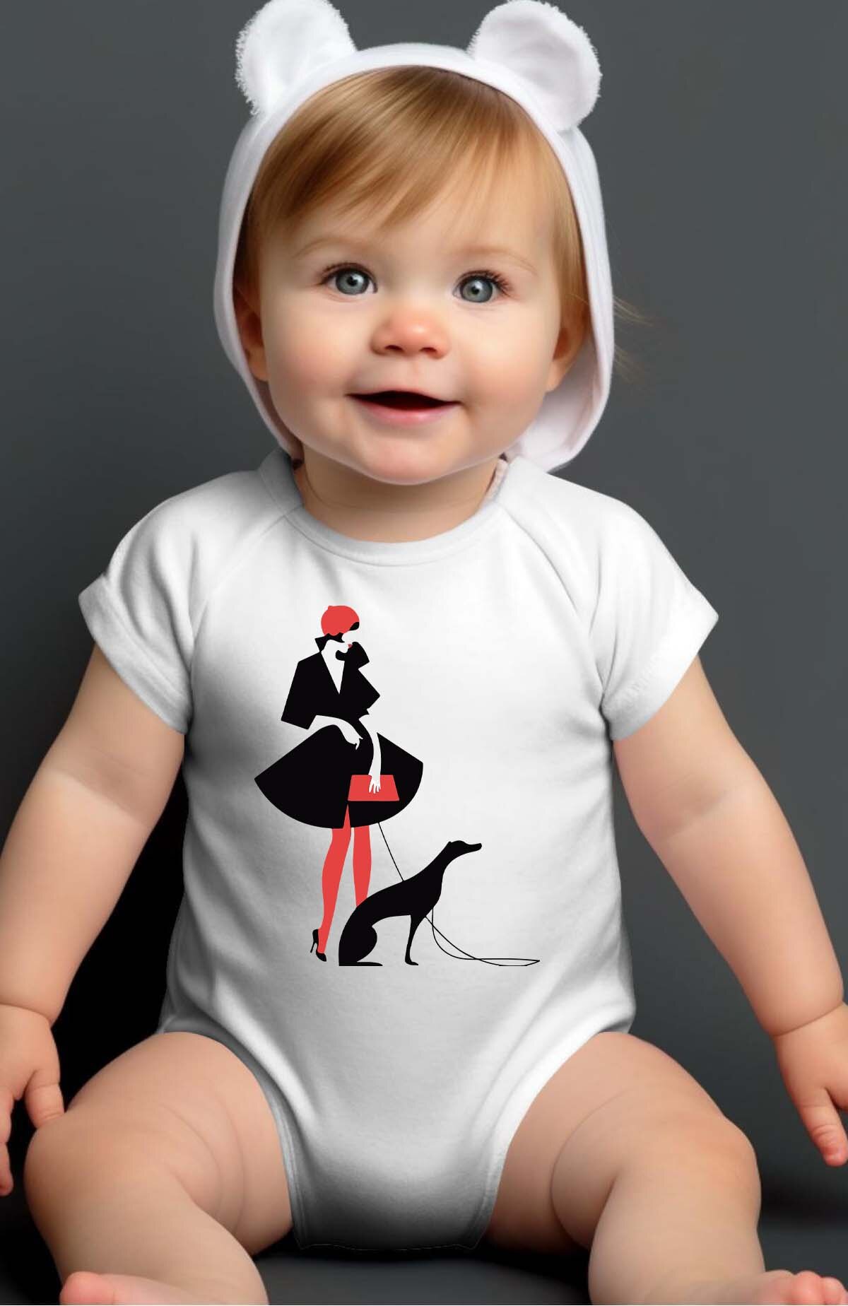 Wholesaler I.A.L.D FRANCE - Red Walk - Bodysuit Baby Girl