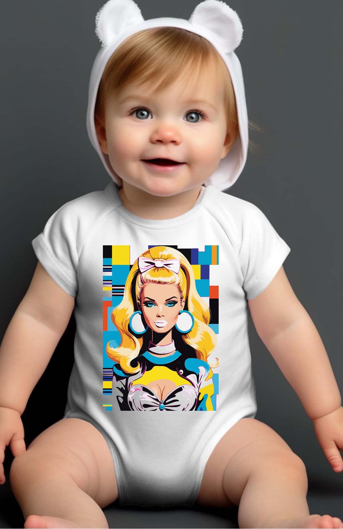 Mayorista I.A.L.D FRANCE - Berb Popart - Body para Bebé Niña