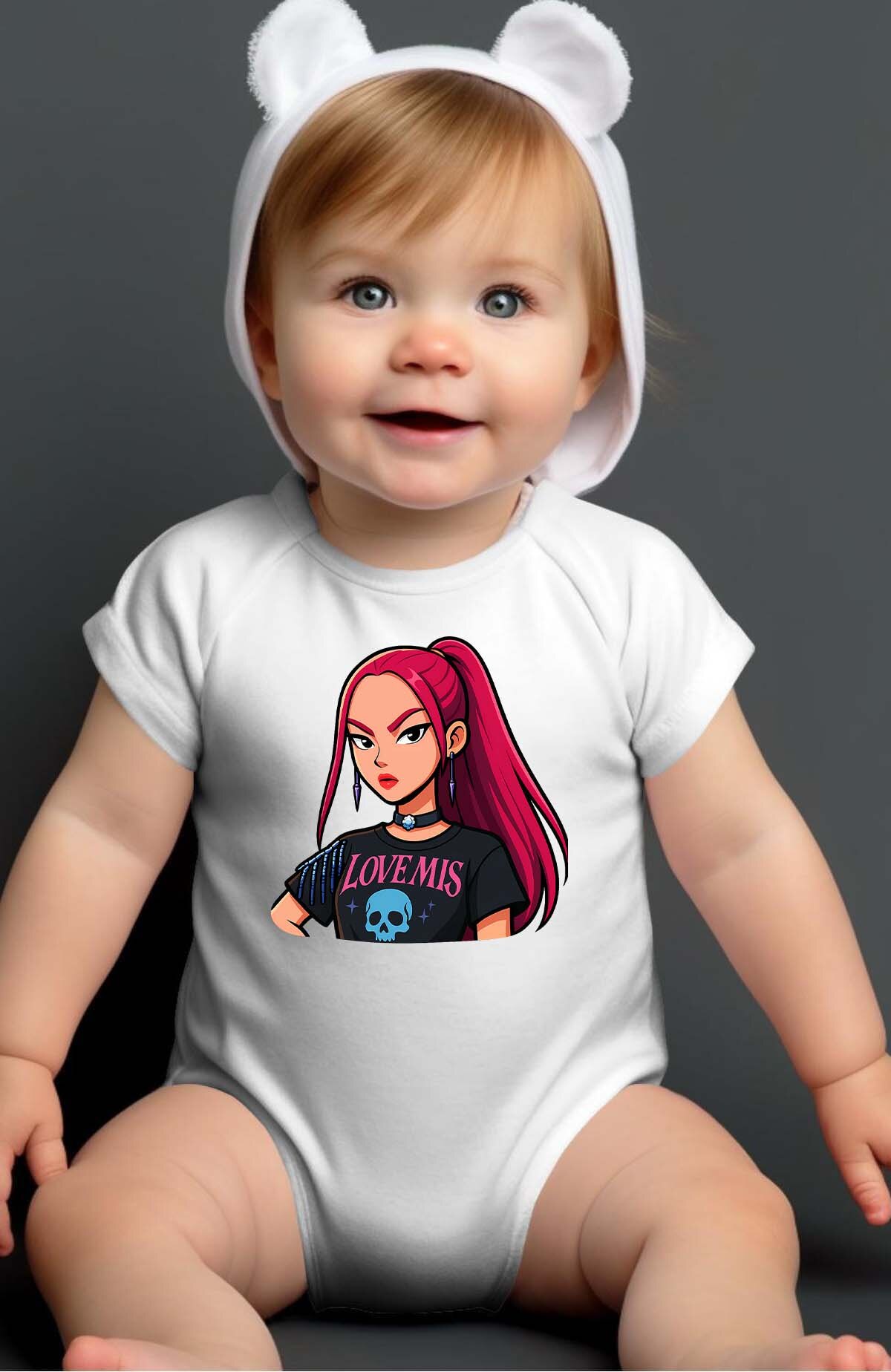 Grossiste I.A.L.D FRANCE - Mira Cartoon - Body Bébé Fille