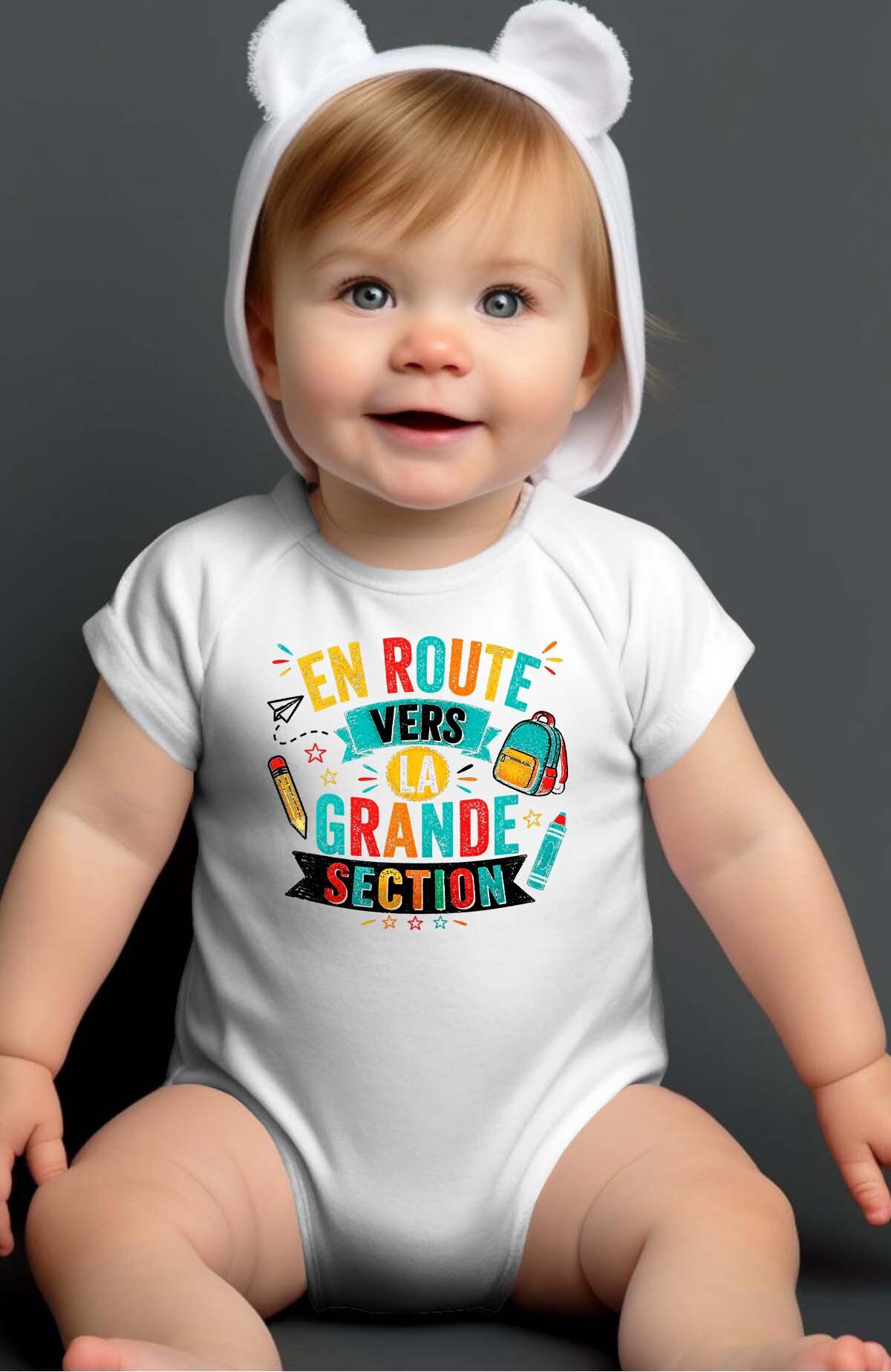 Mayorista I.A.L.D FRANCE - Sección Grd de ruta - Body para bebé niña