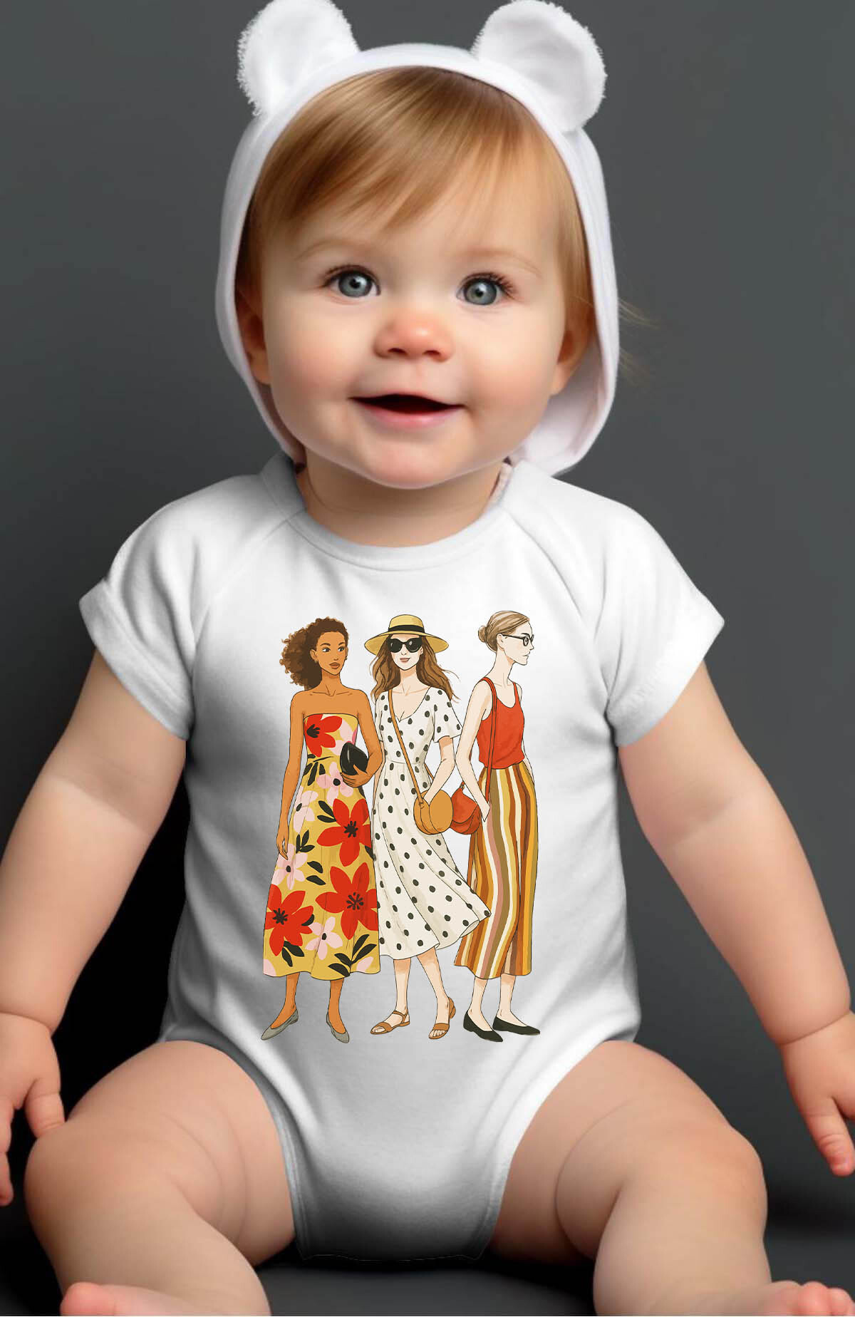 Großhändler I.A.L.D FRANCE - Eleganter Modus - Baby Mädchenkörper