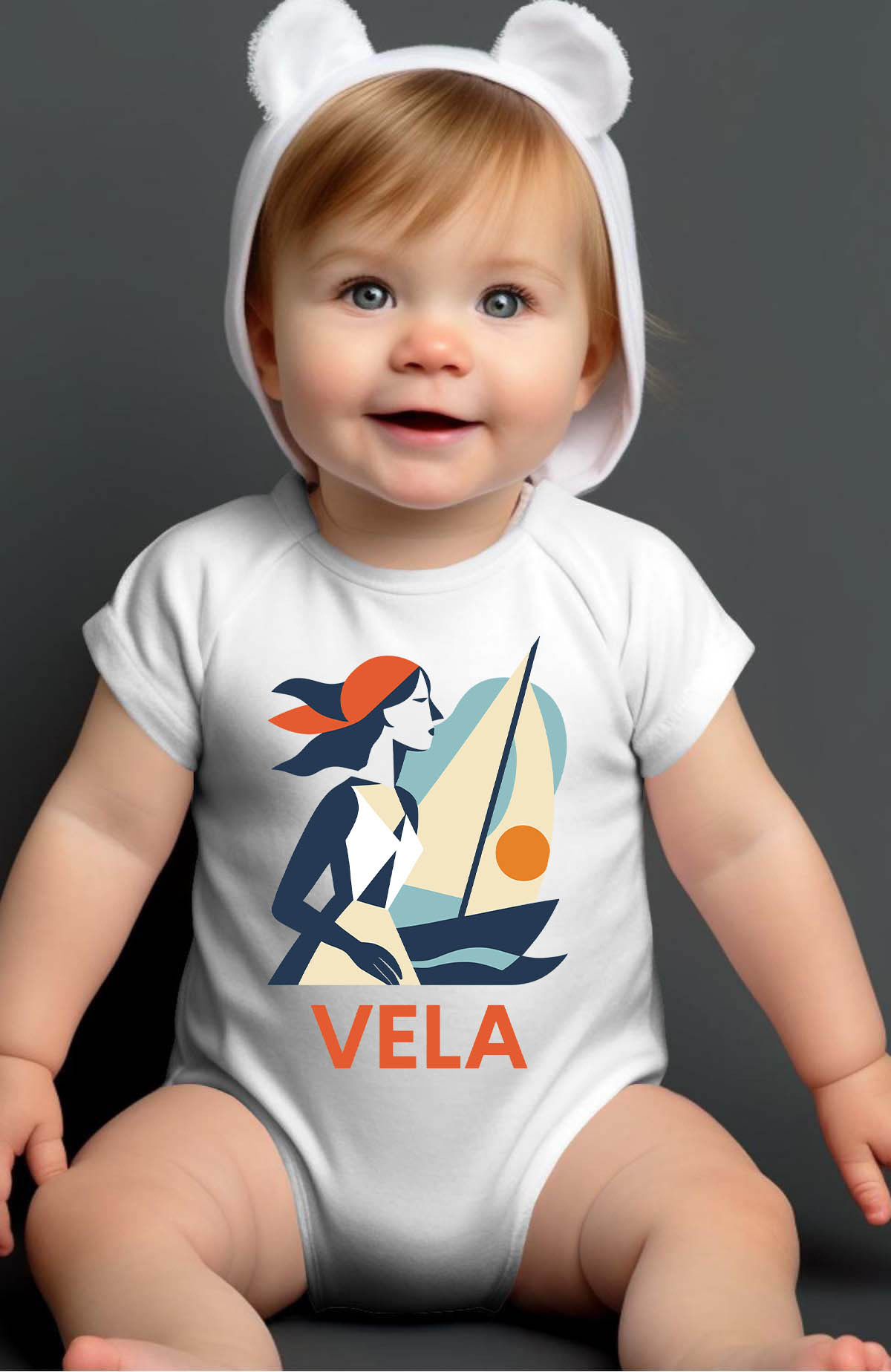 Wholesaler I.A.L.D FRANCE - Vela - Bodysuit Baby Girl