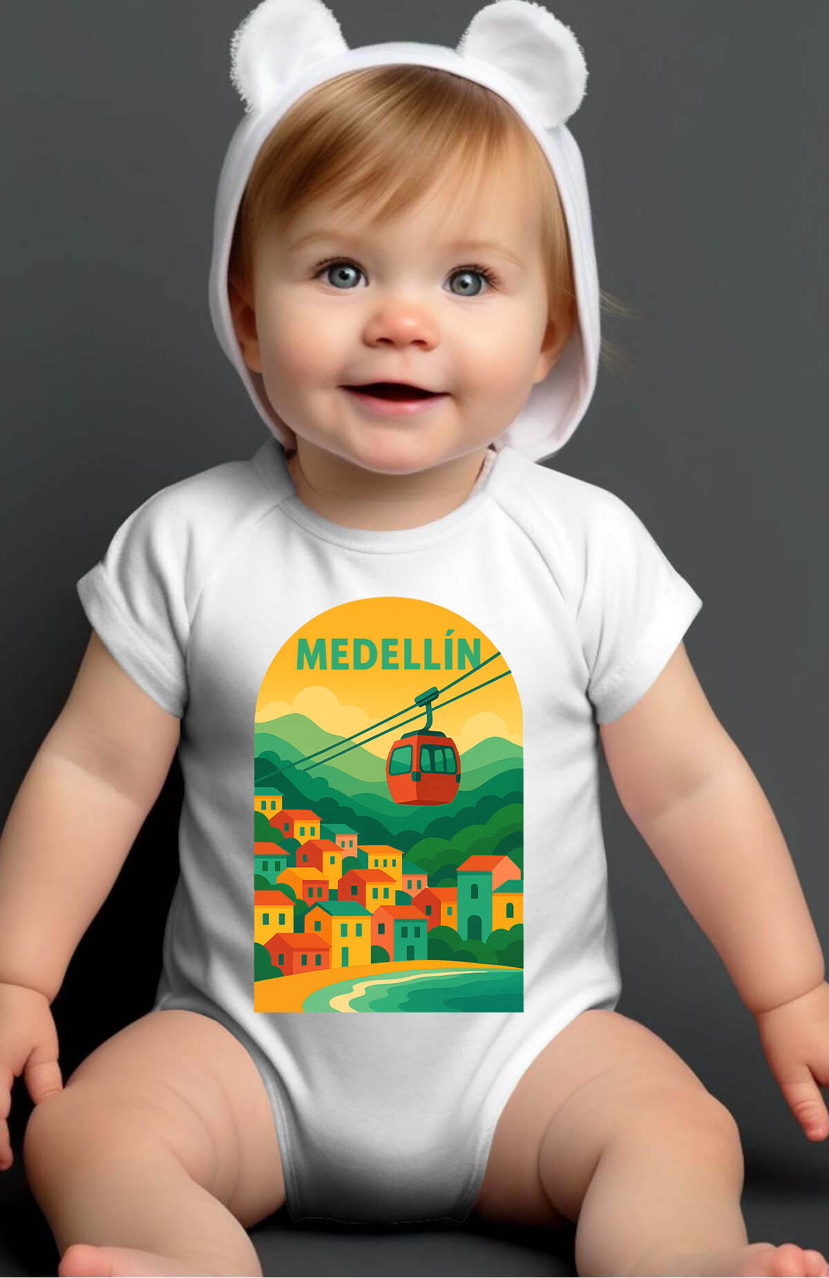 Grossiste I.A.L.D FRANCE - MEDELLIN PopVoyage - Body Bébé Fille