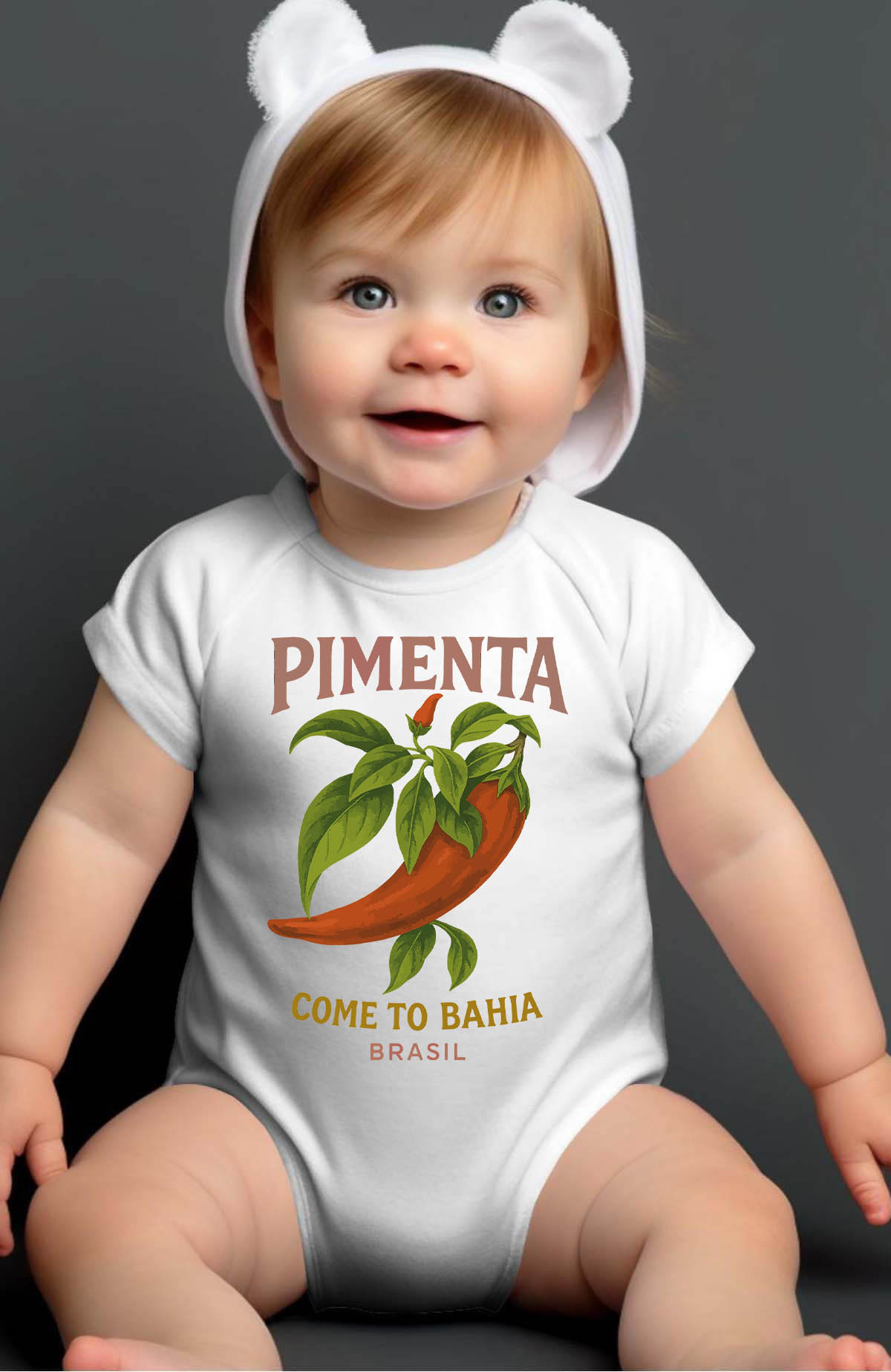 Wholesaler I.A.L.D FRANCE - Pimenta - Bodysuit Baby Girl