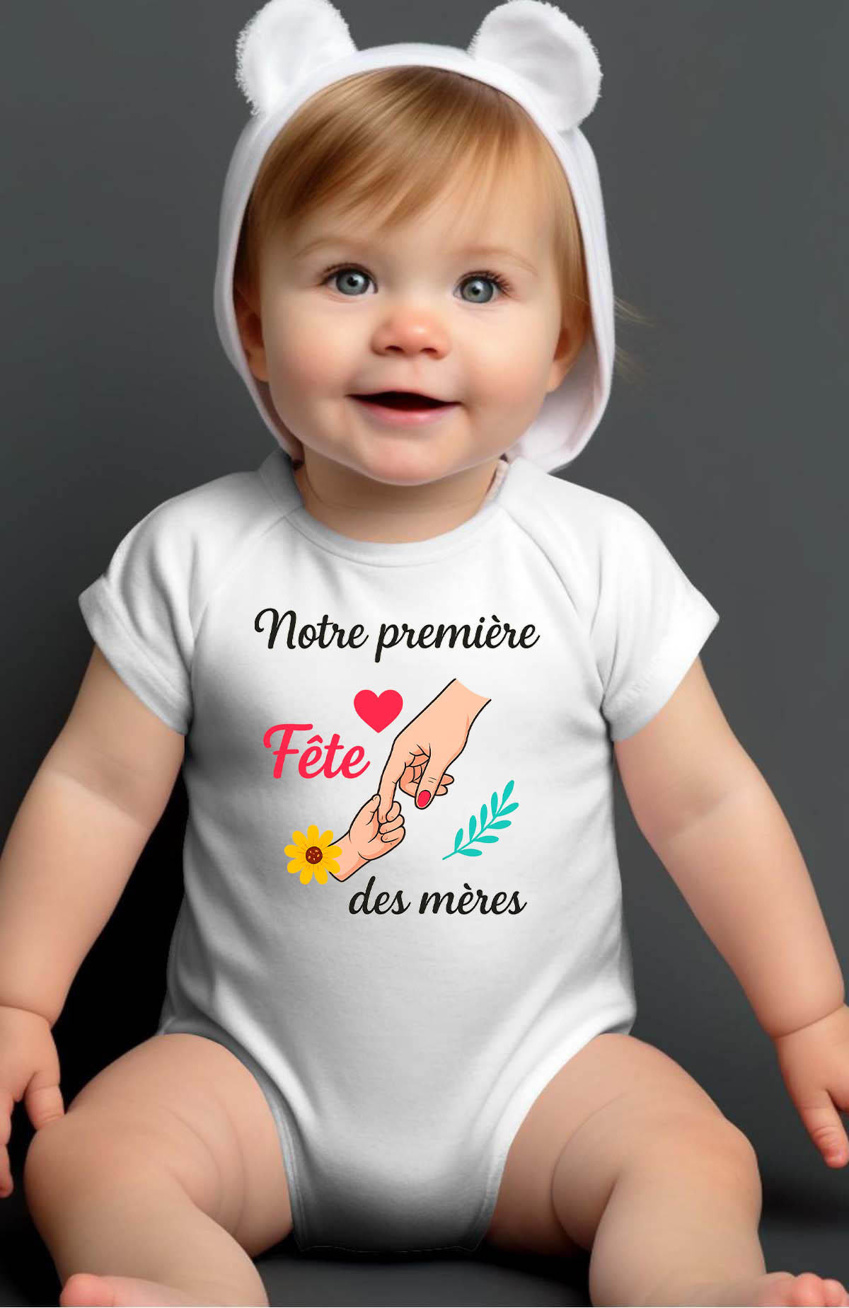Wholesaler I.A.L.D FRANCE - Premiere FDM - Bodysuit Baby Girl