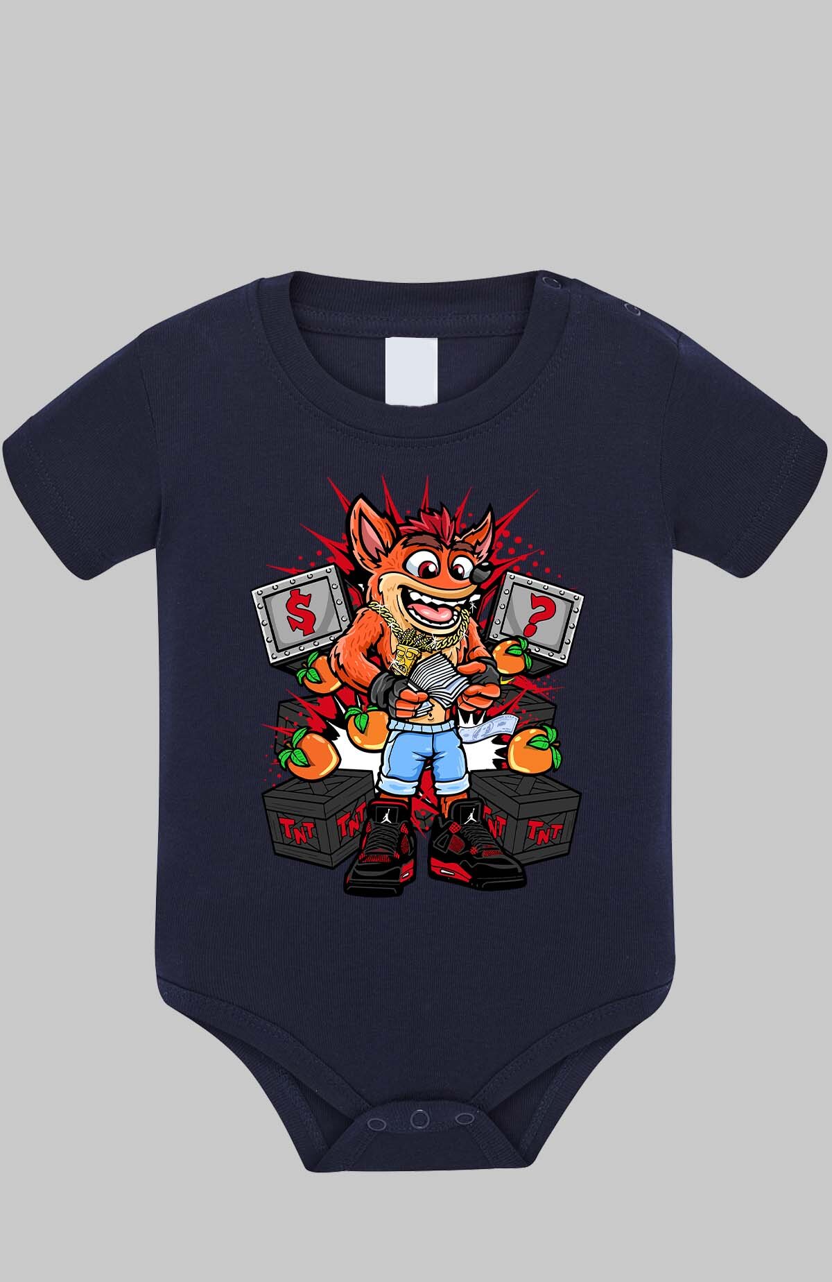 Grossiste I.A.L.D FRANCE - Crash Capital - Body Bébé Fille
