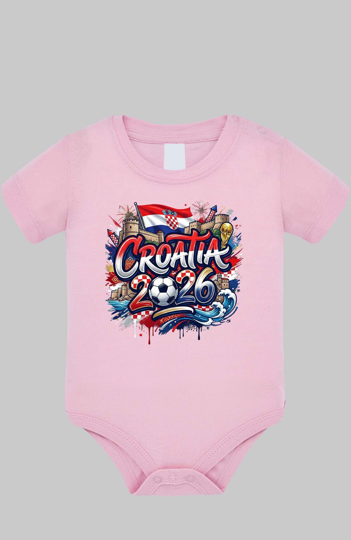 Grossiste I.A.L.D FRANCE - Cdm26 Croatia - Body Bébé Fille