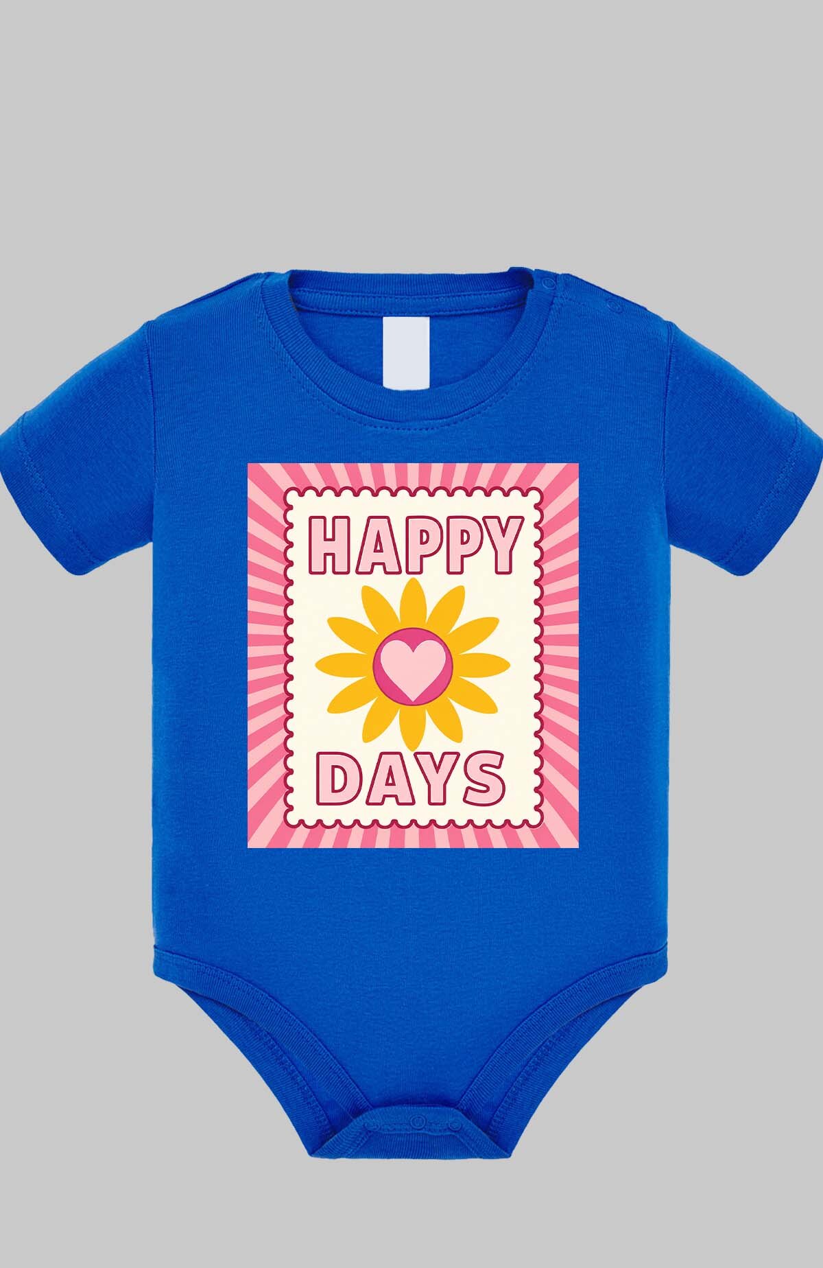 Grossiste I.A.L.D FRANCE - Happy days flower - Body Bébé Fille