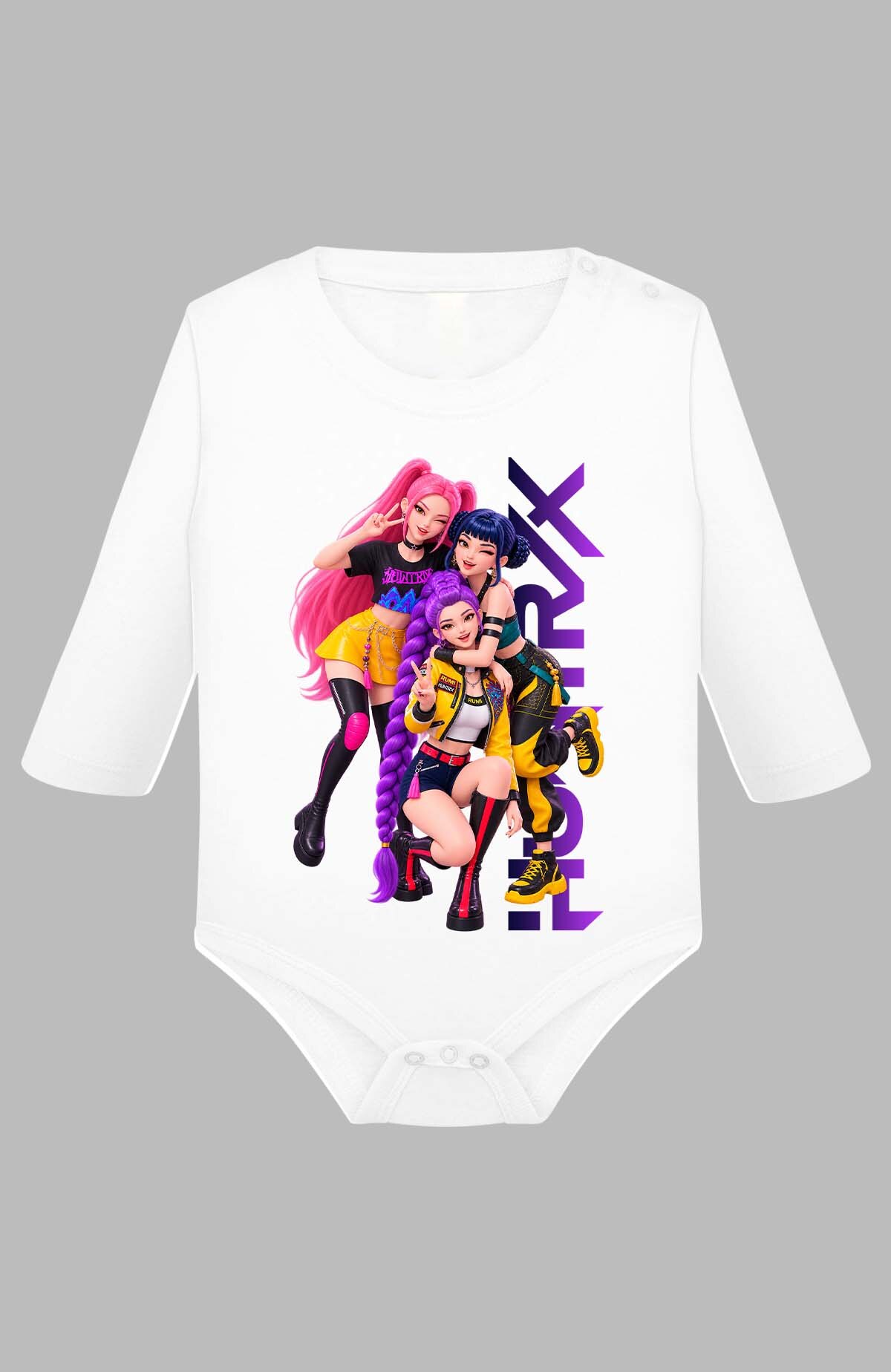 Wholesaler I.A.L.D FRANCE - Rumi mira zoey - Baby Long Sleeve Bodysuit Girl