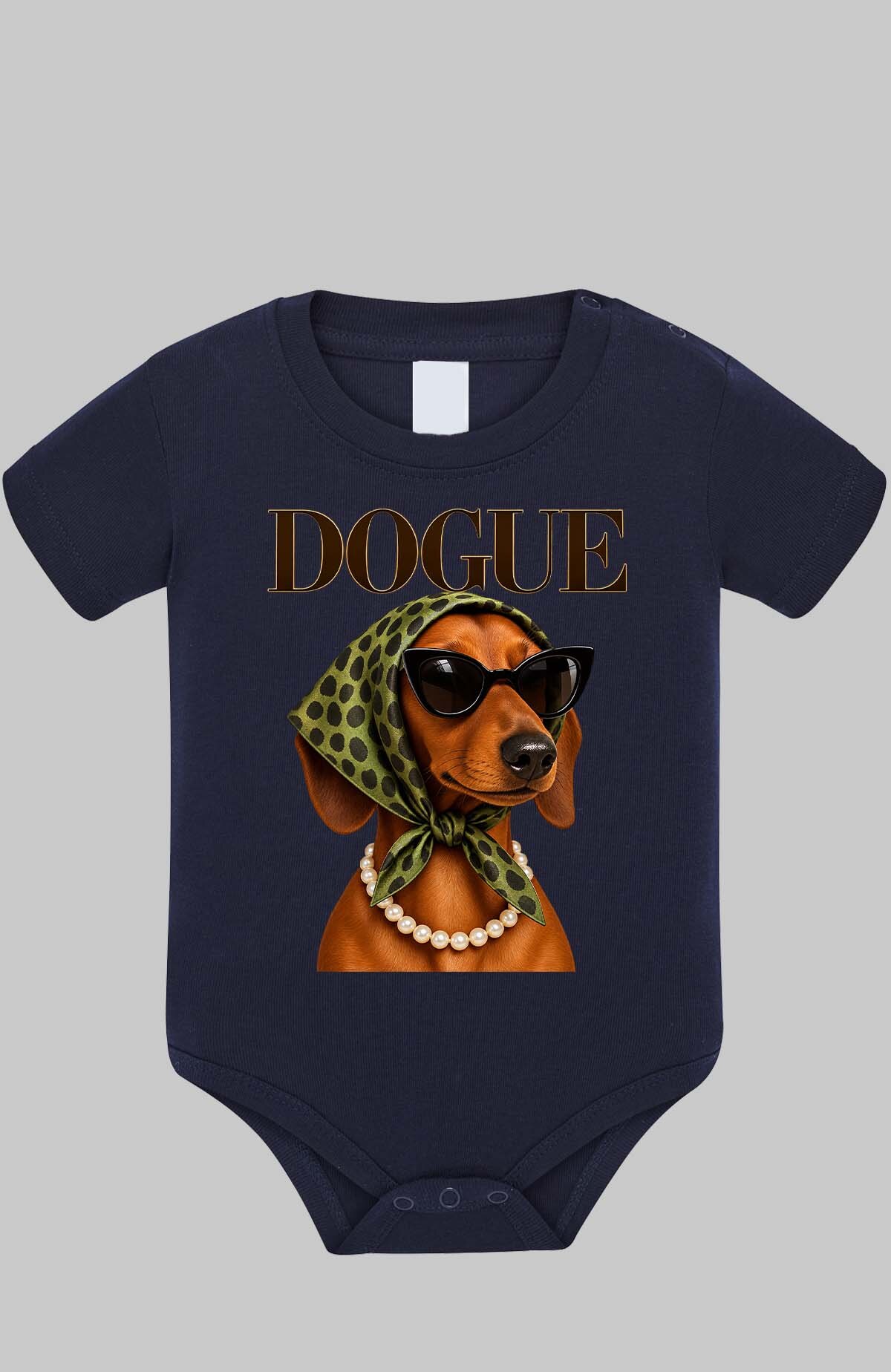Grossiste I.A.L.D FRANCE - Dogue fashuin glasses - Body Bébé Fille