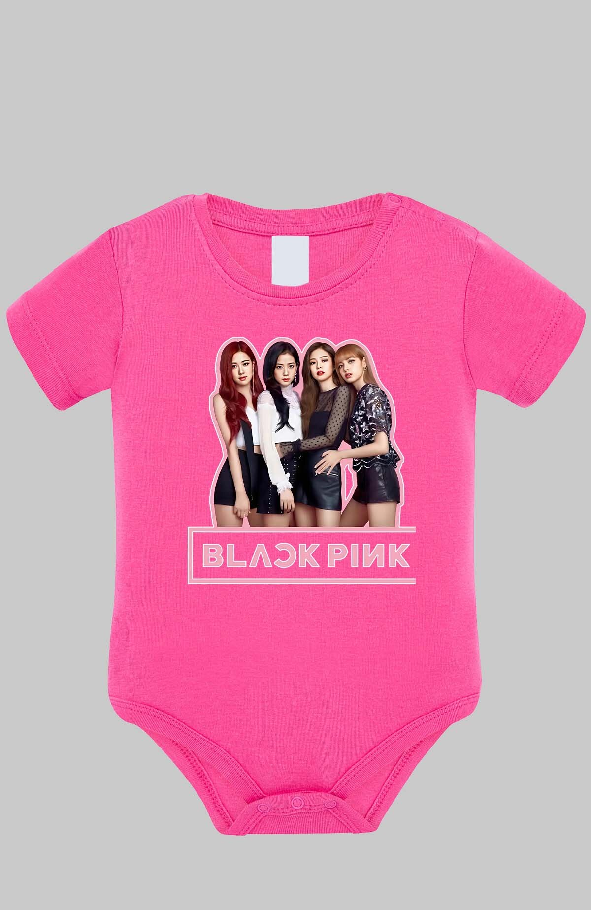 Grossiste I.A.L.D FRANCE - Black pink Girls fun - Body Bébé Fille