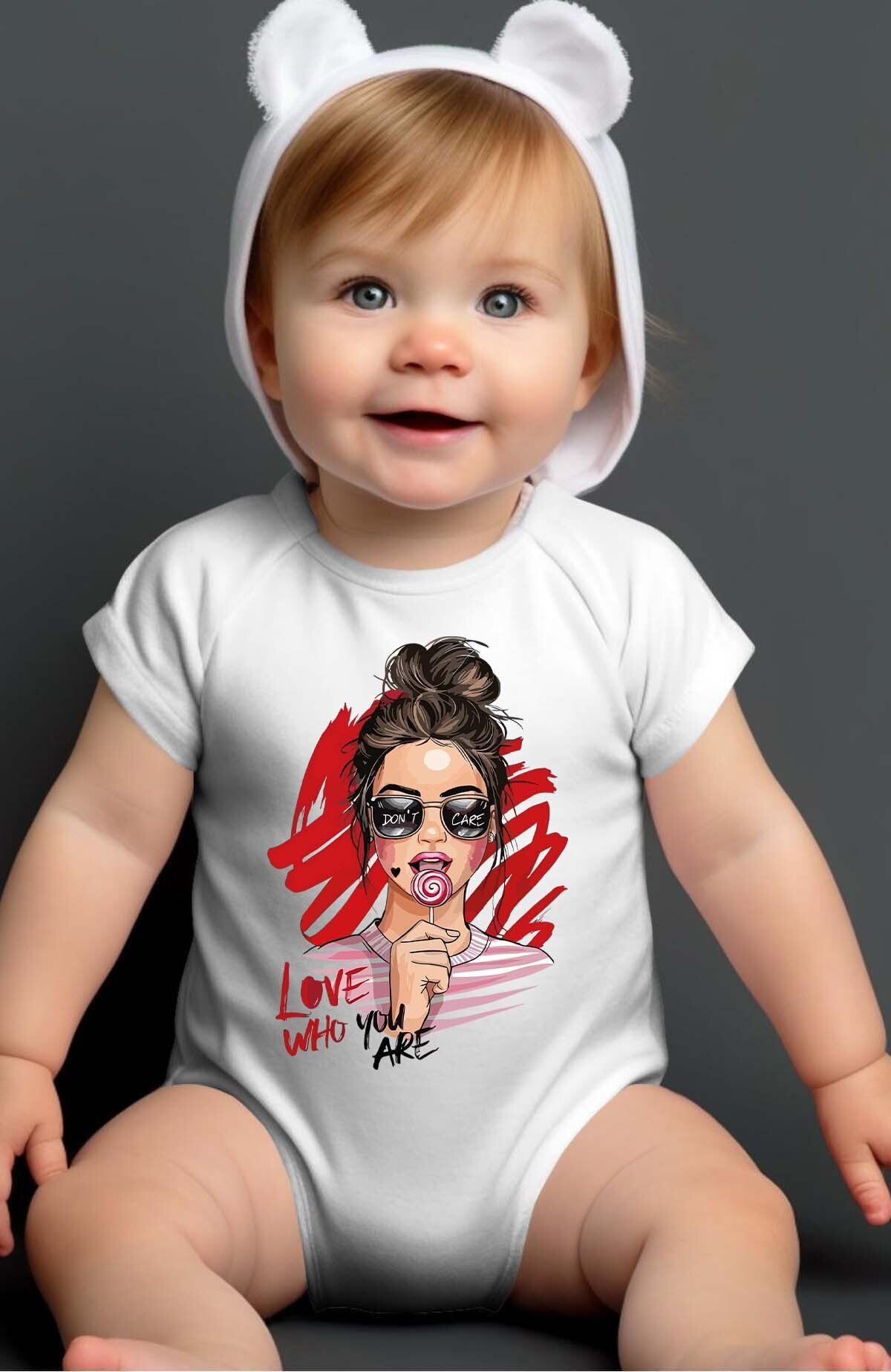 Wholesaler I.A.L.D FRANCE - Love who - Bodysuit Baby Girl