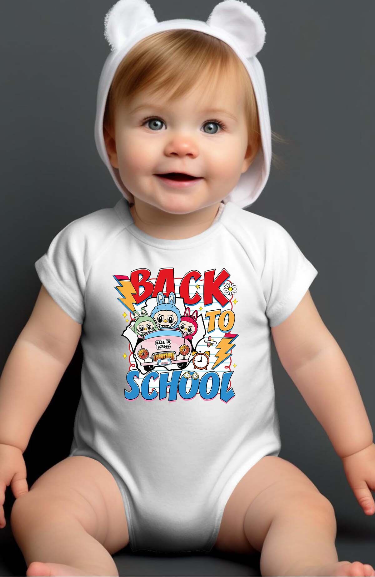Wholesaler I.A.L.D FRANCE - Labub Back - Bodysuit Baby Girl