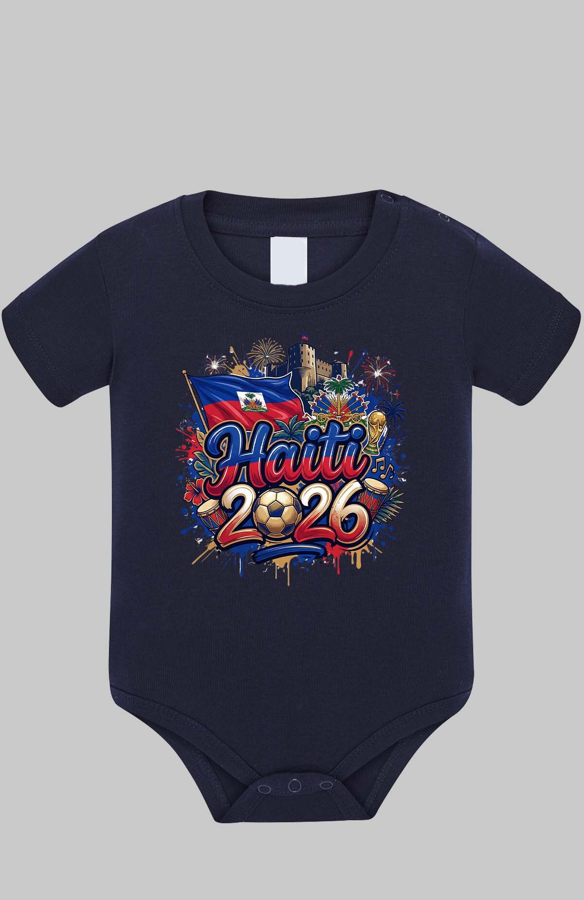 Grossiste I.A.L.D FRANCE - Cdm26 Haiti - Body Bébé Fille