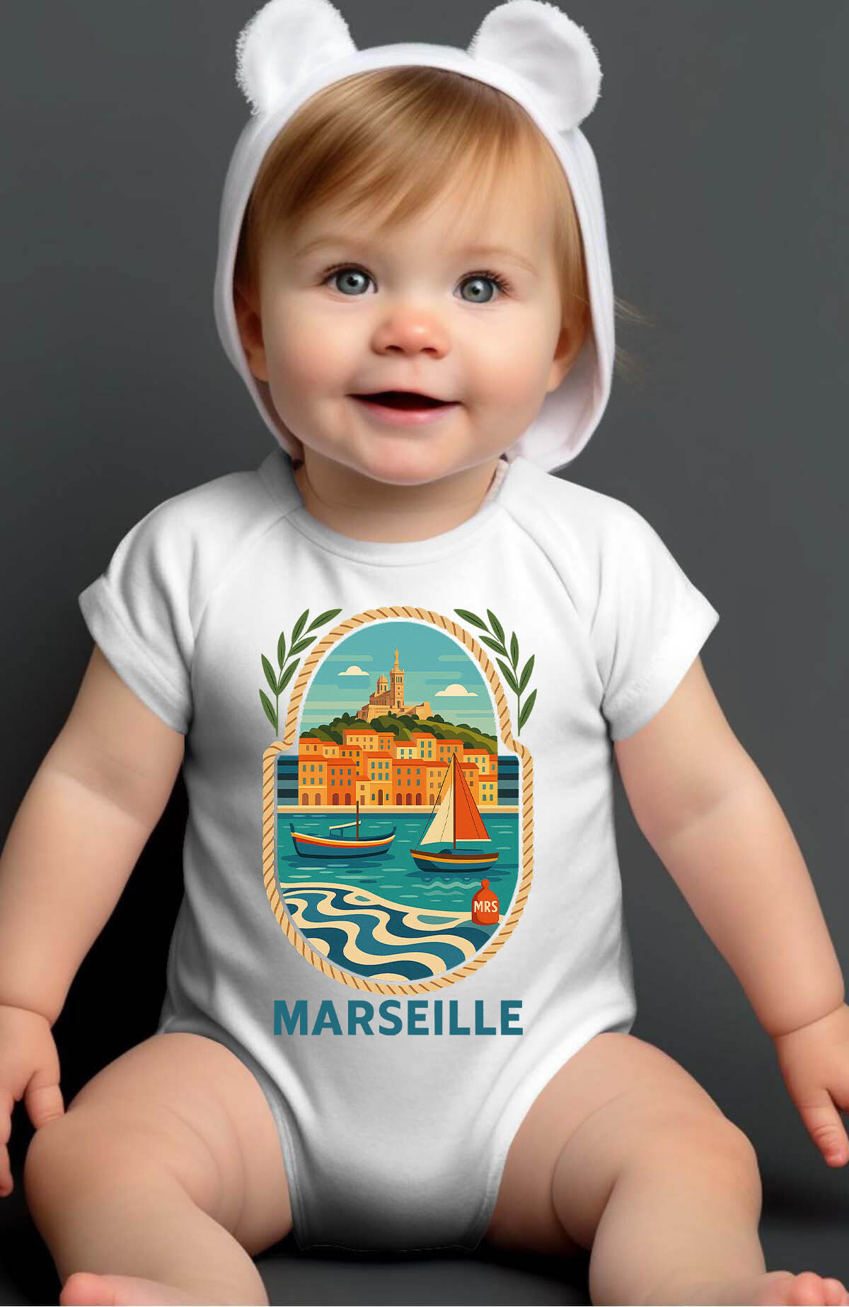 Grossiste I.A.L.D FRANCE - MARSEILLE PopVoyage - Body Bébé Fille