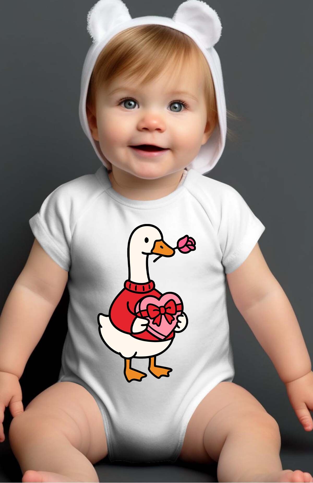 Grossista I.A.L.D FRANCE - Regalo di San Valentino Oca - Body per Bambina
