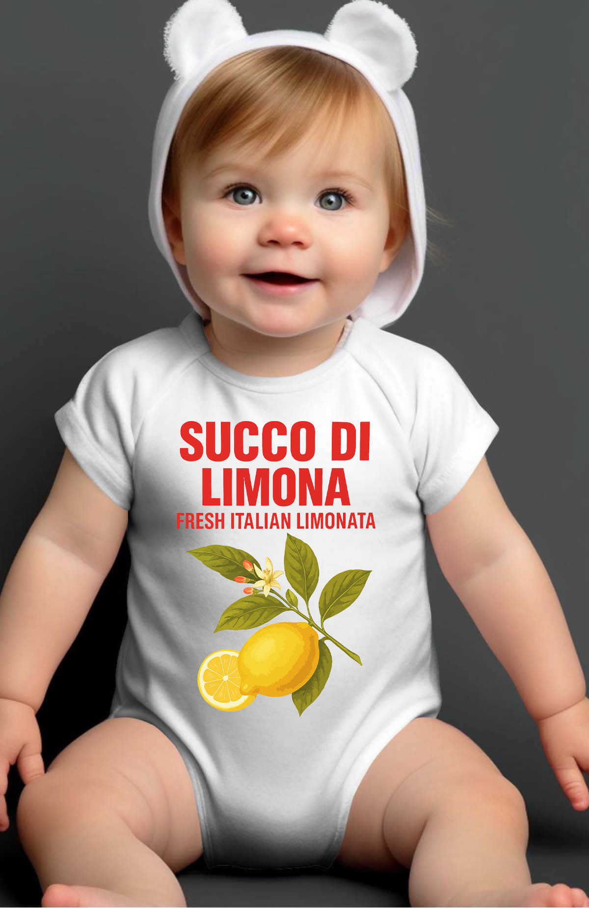 Wholesaler I.A.L.D FRANCE - Succo limona - Bodysuit Baby Girl
