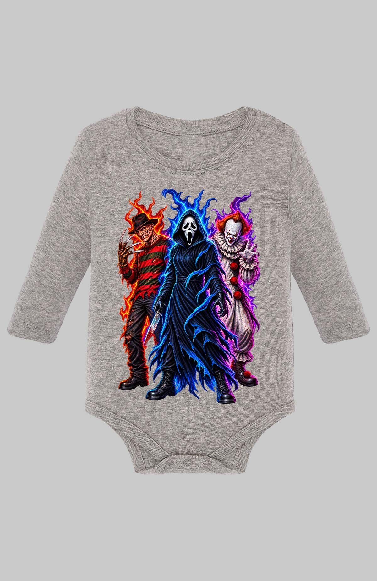Grossiste I.A.L.D FRANCE - Fearless halloween - Body Manche longue bébé Fille