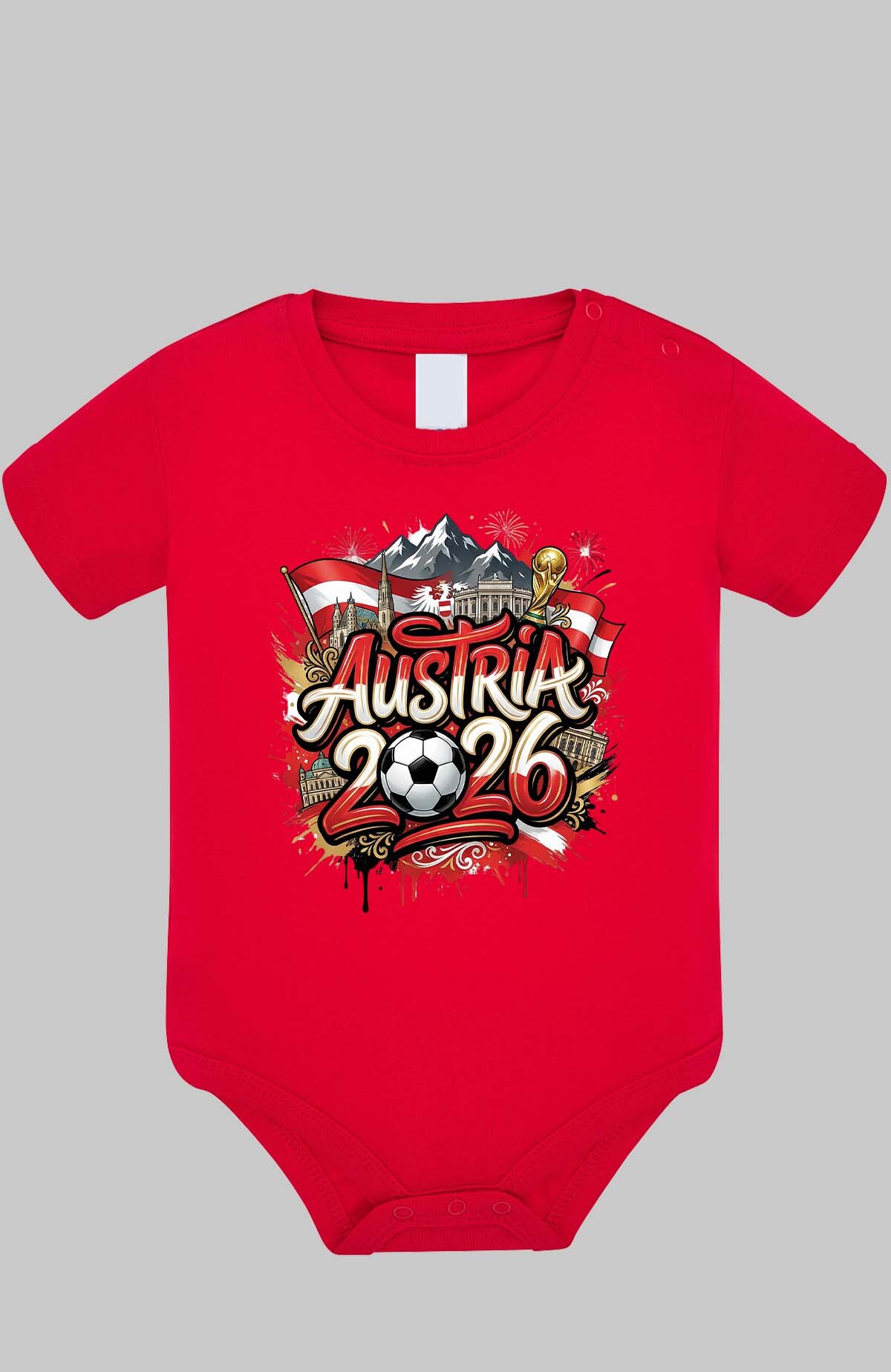 Grossiste I.A.L.D FRANCE - Cdm26 Austria - Body Bébé Fille