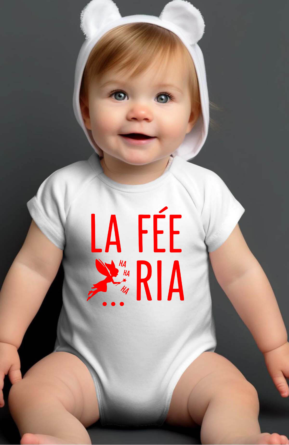 Wholesaler I.A.L.D FRANCE - la fee ria - Bodysuit Baby Girl