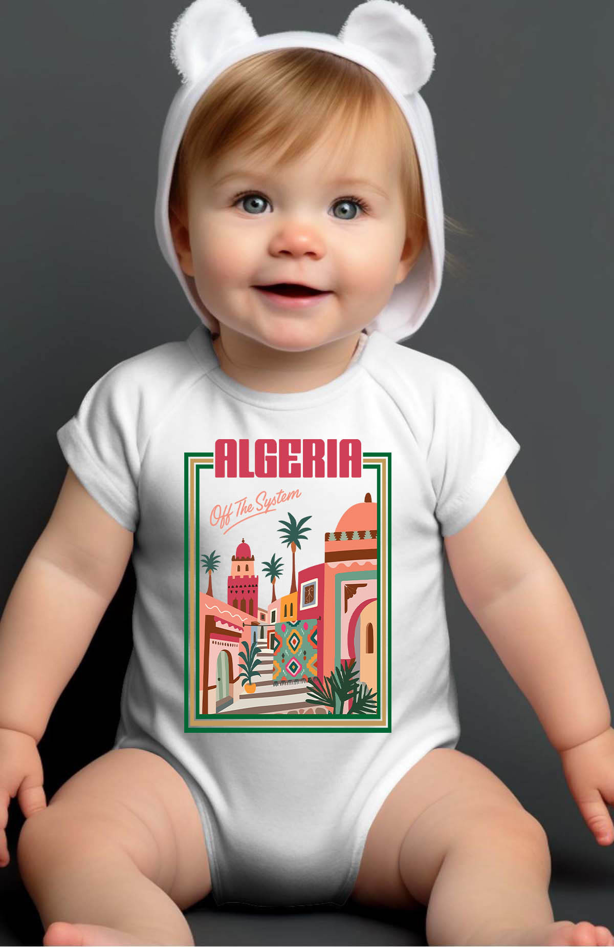 Grossiste I.A.L.D FRANCE - Algerie off - Body Bébé Fille