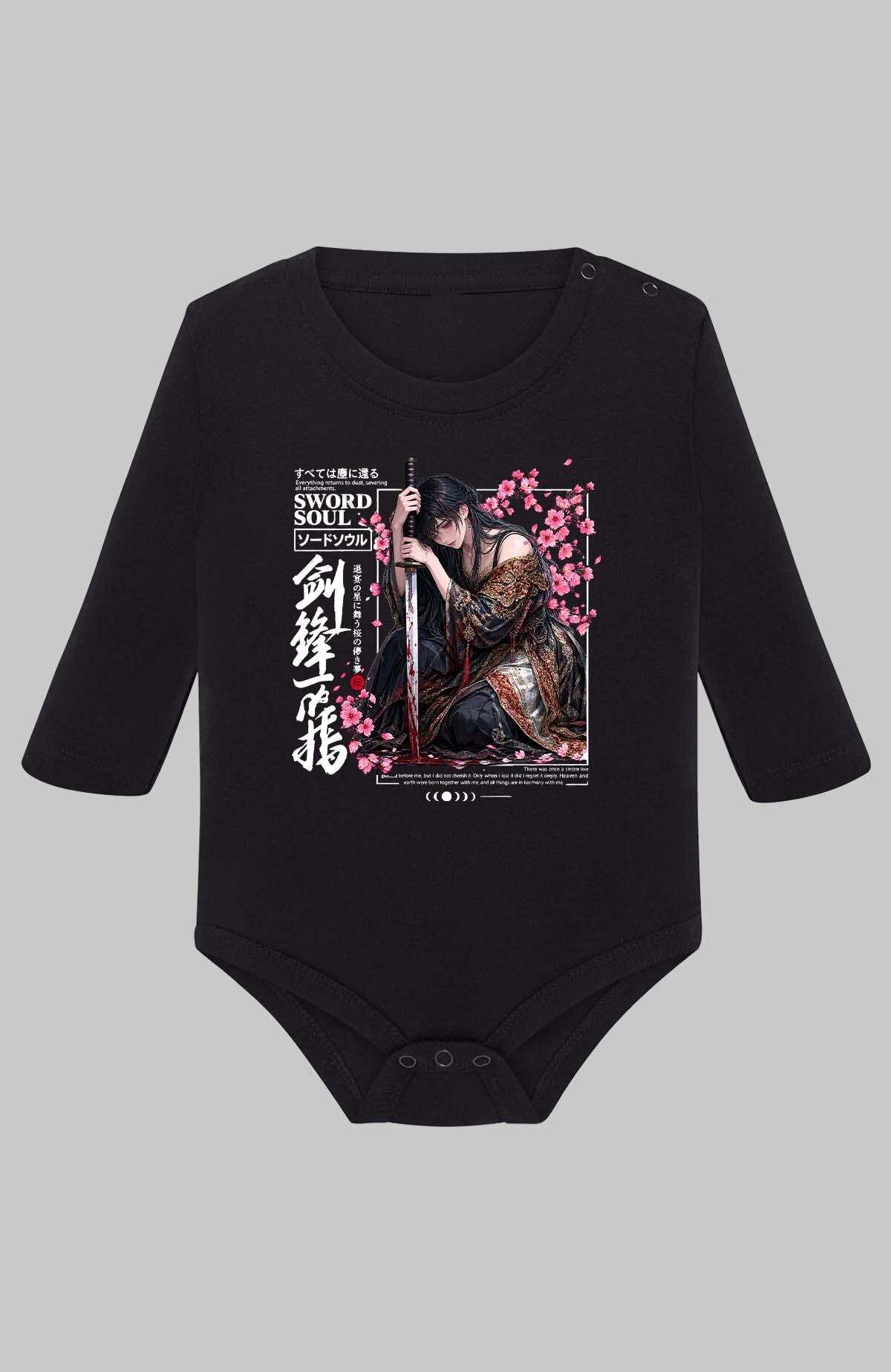 Grossiste I.A.L.D FRANCE - Samurai Sword Warrior - Body Manche longue bébé Fille