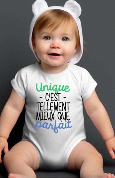 Grossiste I.A.L.D FRANCE - Unique mieux Parfait - Body Bébé Fille Grossiste I.A.L.D FRANCE - Unique mieux Parfait - Body Bébé Fille