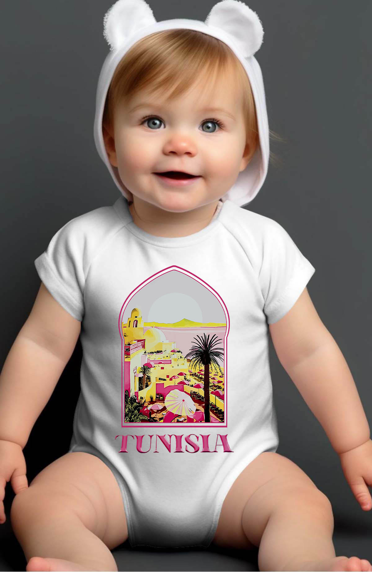 Grossiste I.A.L.D FRANCE - Tunisia window - Body Bébé Fille