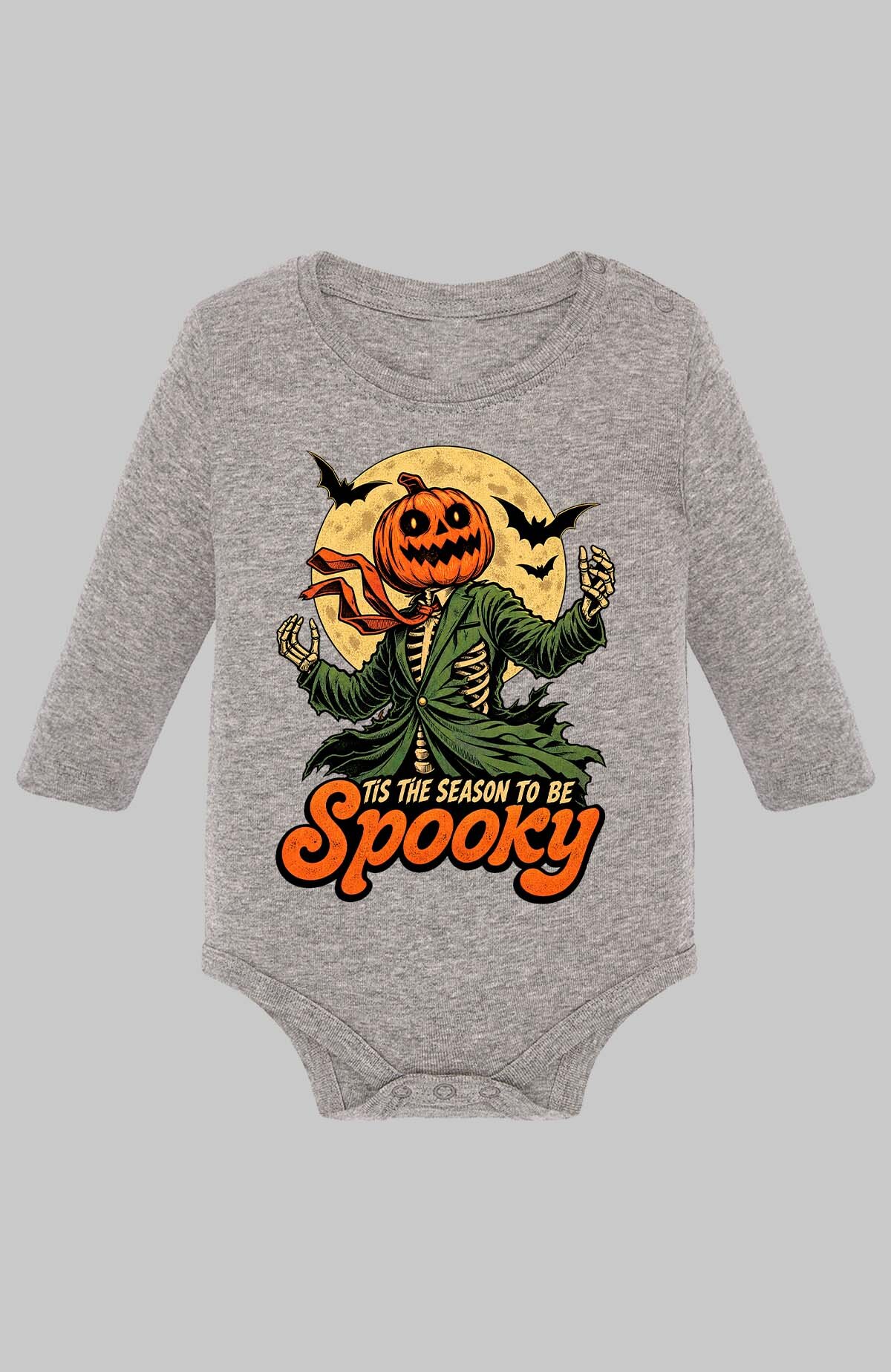 Grossiste I.A.L.D FRANCE - Spookyman halloween - Body Manche longue bébé Fille