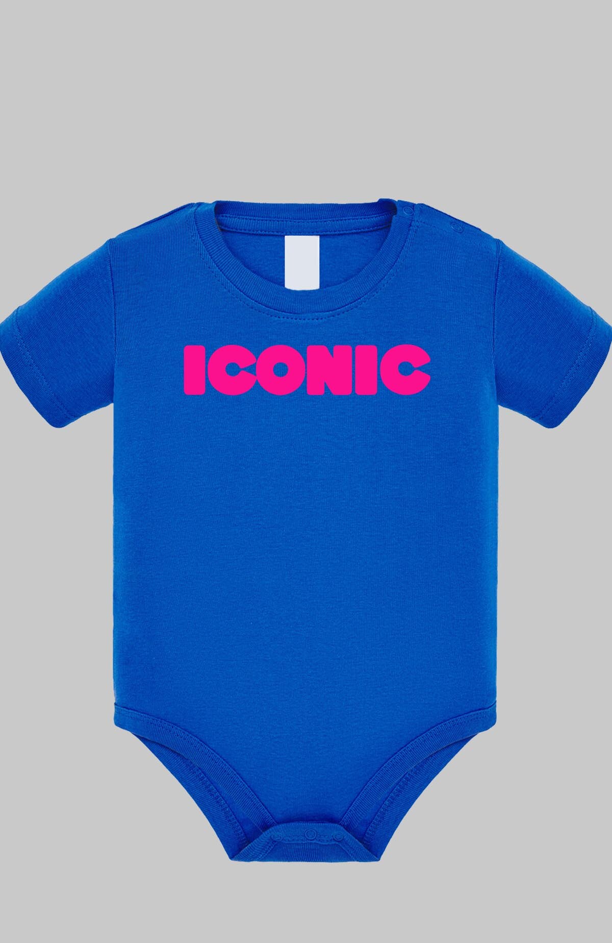 Grossiste I.A.L.D FRANCE - iconic Fluo Rose - Body Bébé Fille