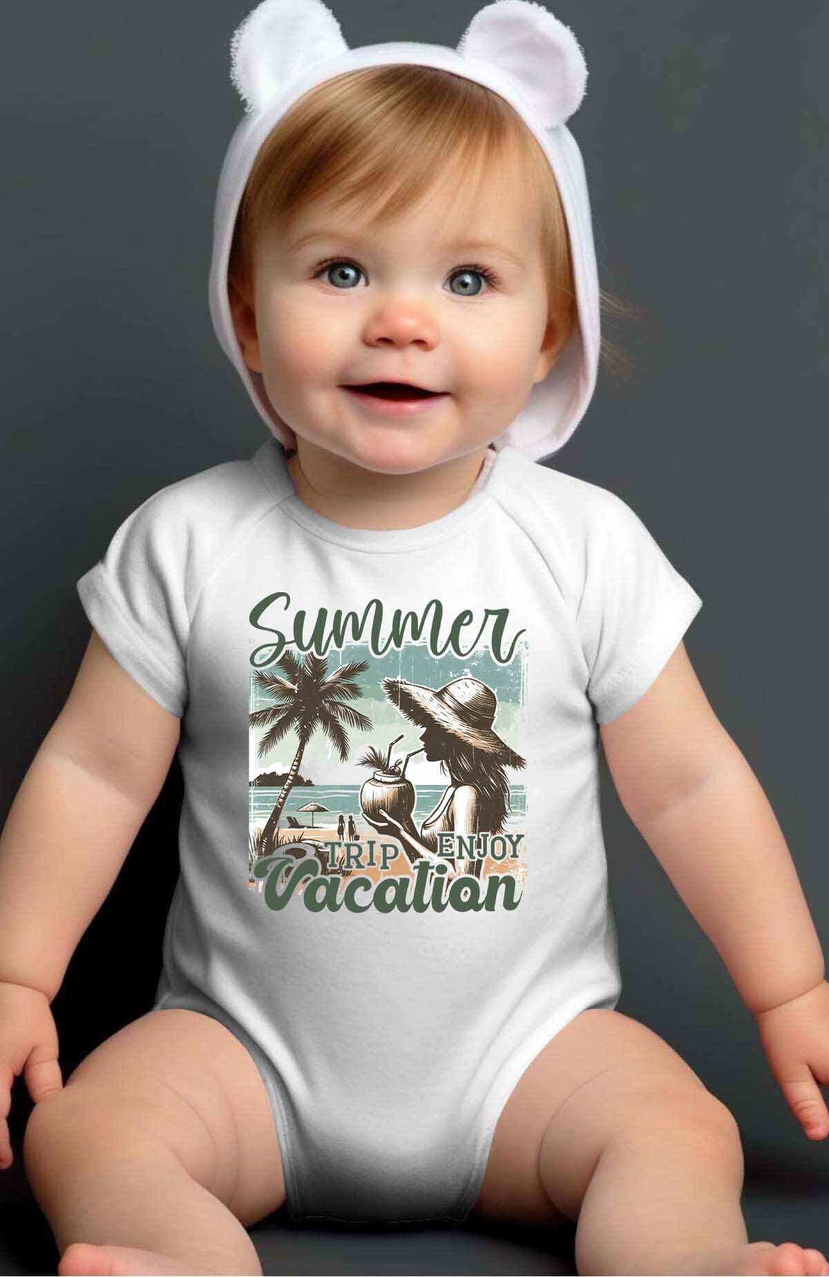 Grossista I.A.L.D FRANCE - Enjoy vacation - Body per bambina