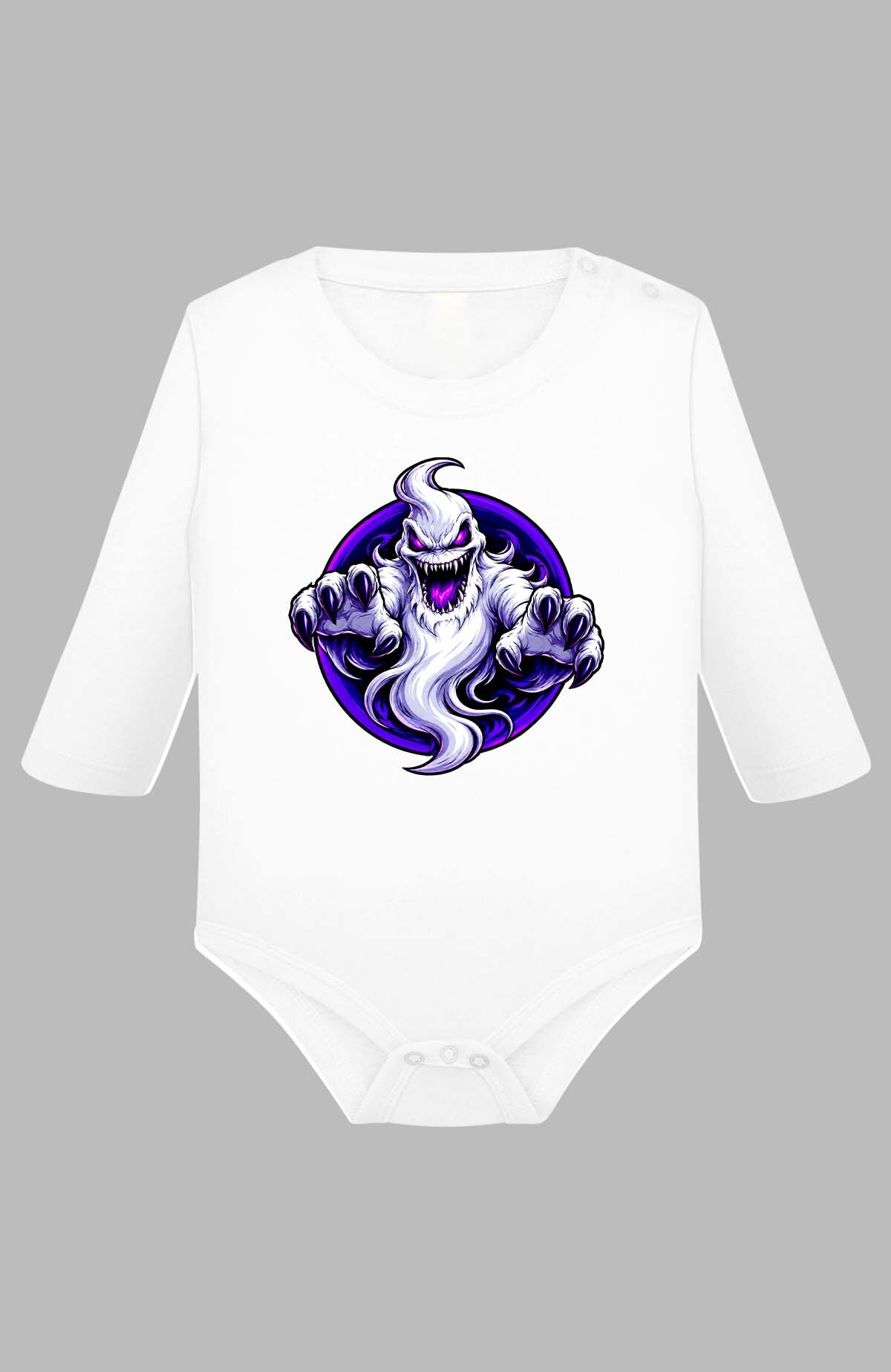 Grossiste I.A.L.D FRANCE - Ghost halloween - Body Manche longue bébé Fille