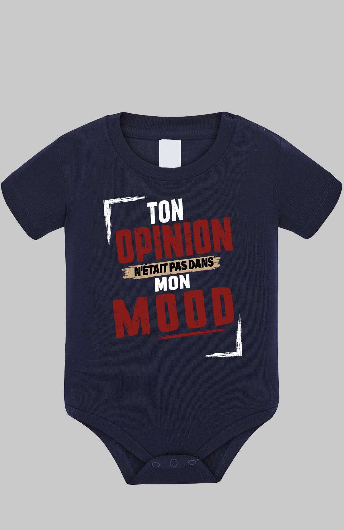 Grossiste I.A.L.D FRANCE - Mon mood - Body Bébé Fille