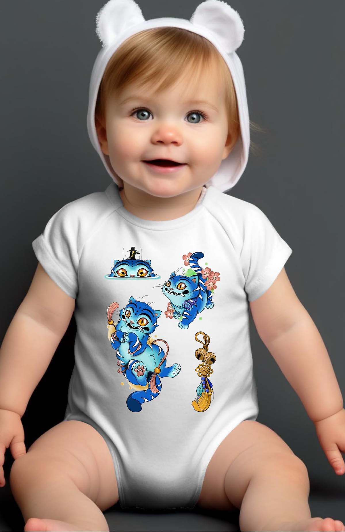 Mayorista I.A.L.D FRANCE - Chat Hunter Kpop - Body para Bebé Niña