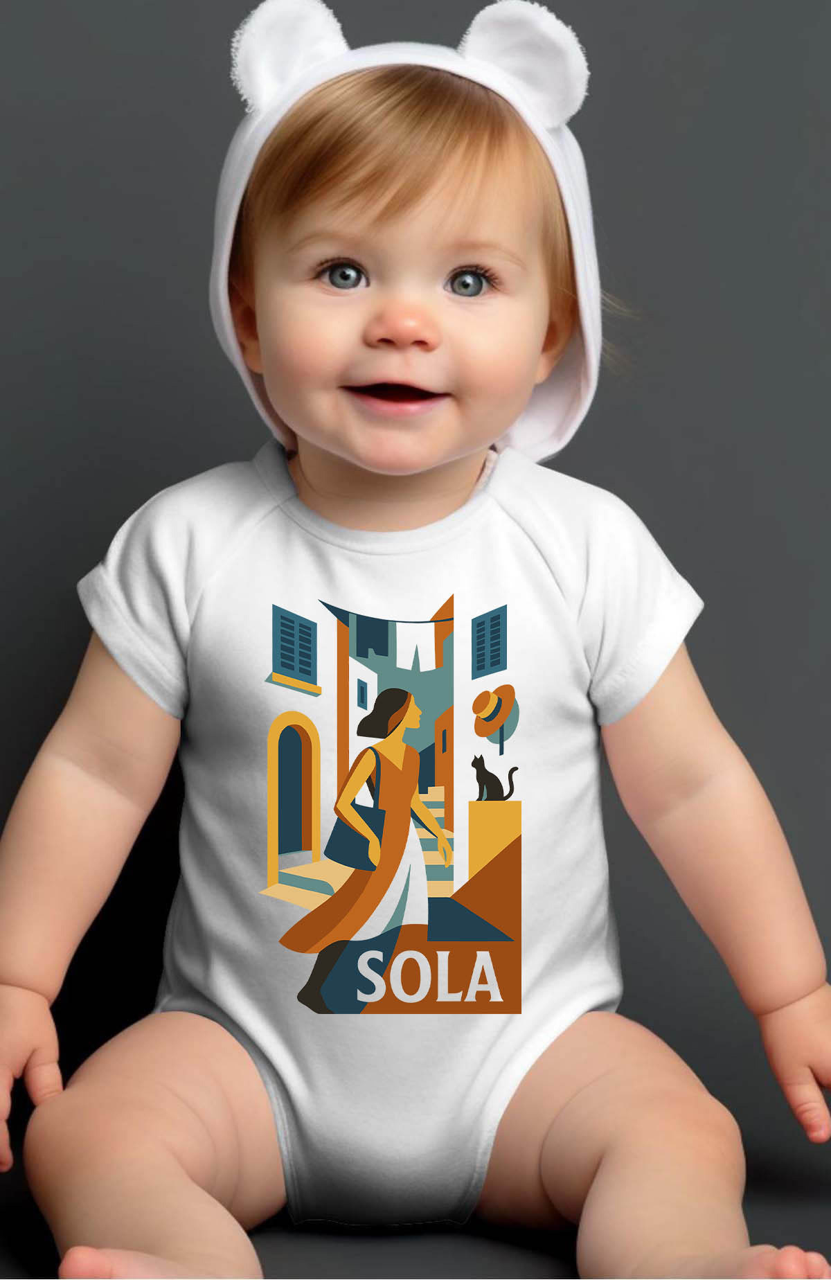 Wholesaler I.A.L.D FRANCE - Sola - Bodysuit Baby Girl