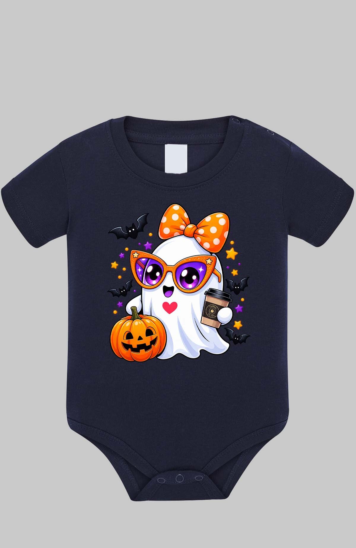 Grossiste I.A.L.D FRANCE - Miss ghost halloween - Body Bébé Fille
