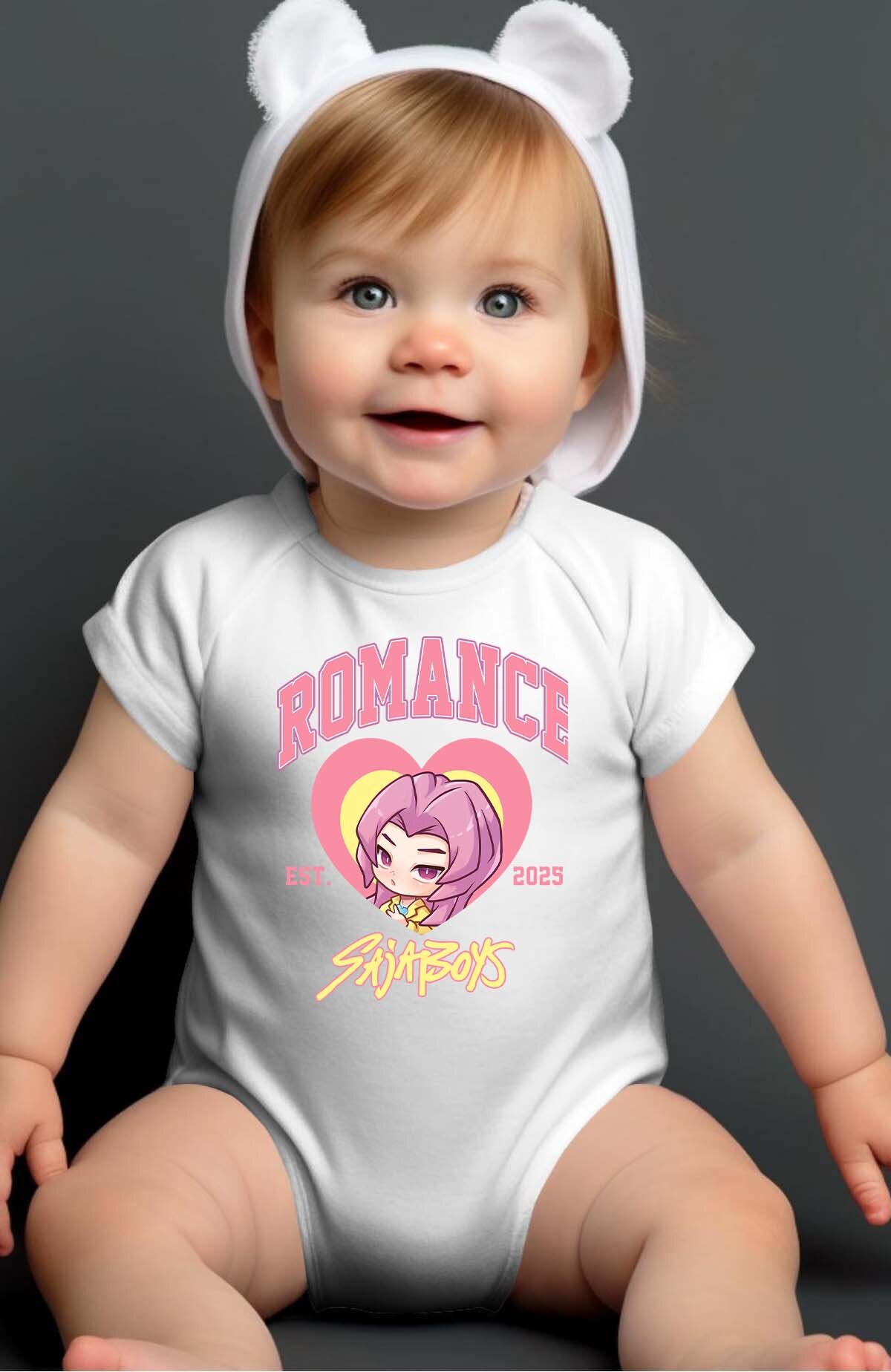 Grossiste I.A.L.D FRANCE - Romance coeur Saja - Body Bébé Fille