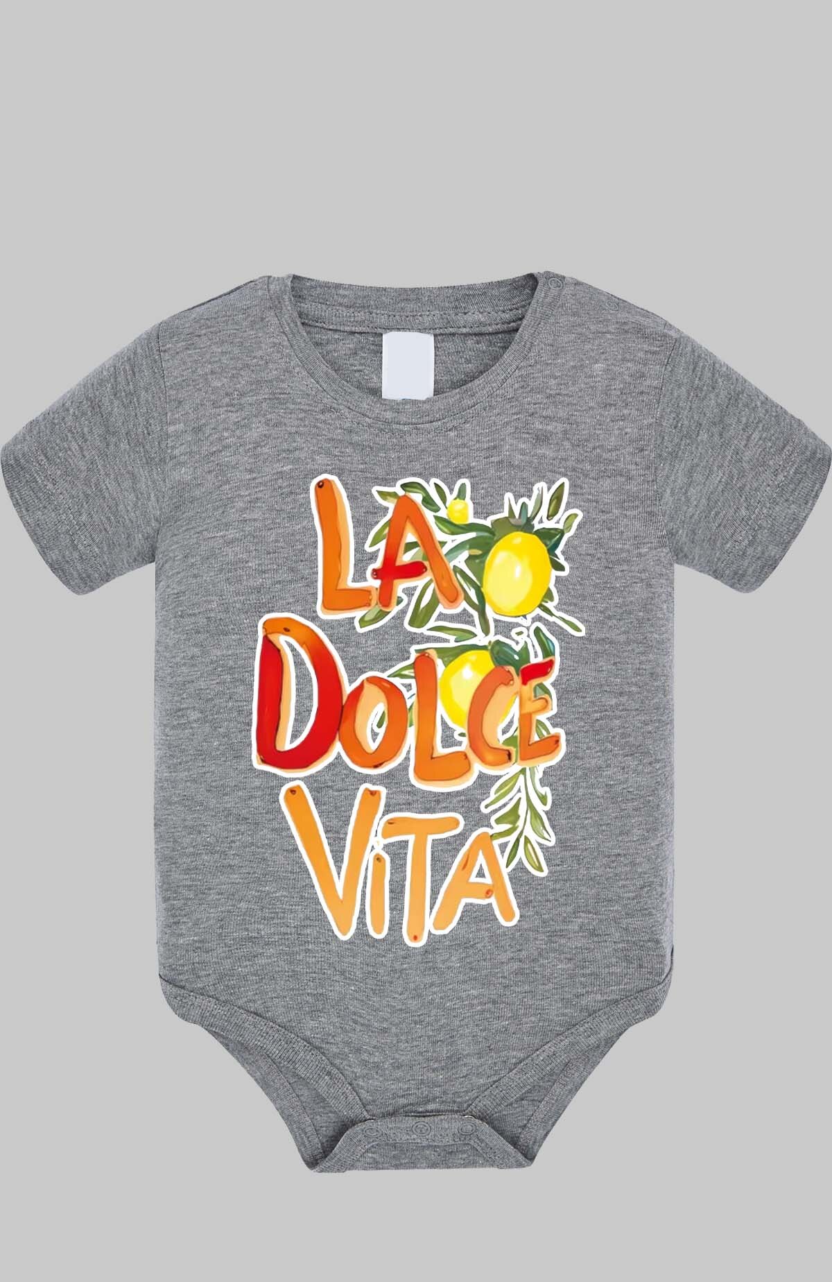 Großhändler I.A.L.D FRANCE - Dolce Vita Zitrone - Baby-Body Mädchen