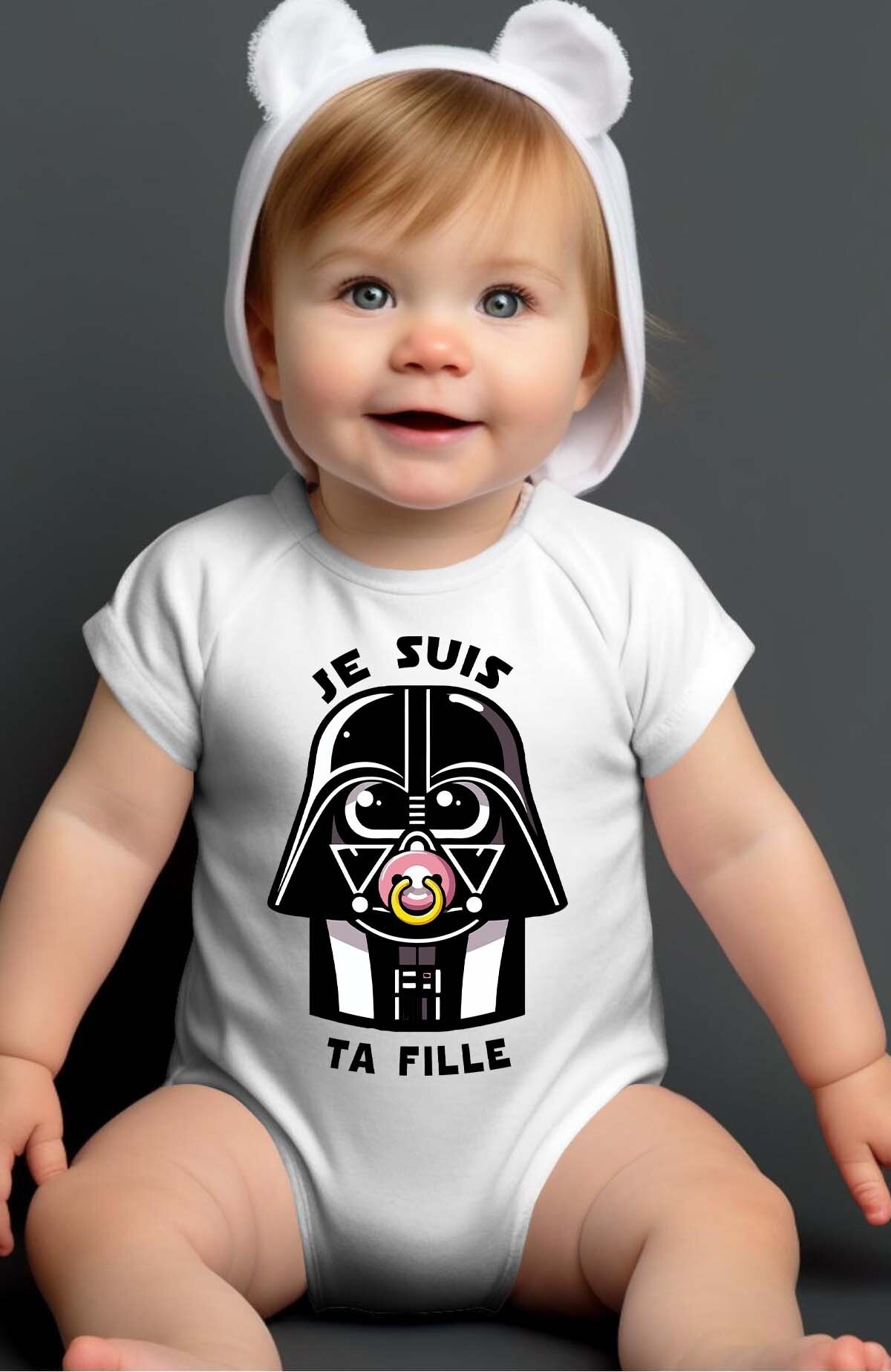 Grossiste I.A.L.D FRANCE - Fille Vador - Body Bébé Fille