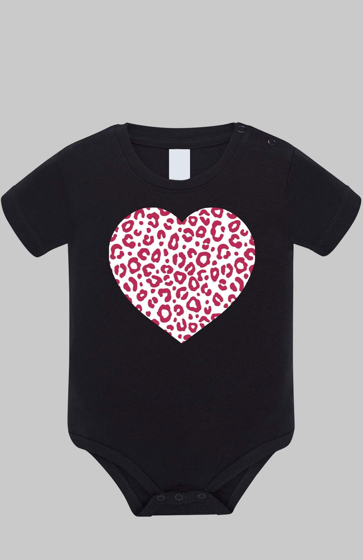 Grossiste I.A.L.D FRANCE - Leopard heart - Body Bébé Fille