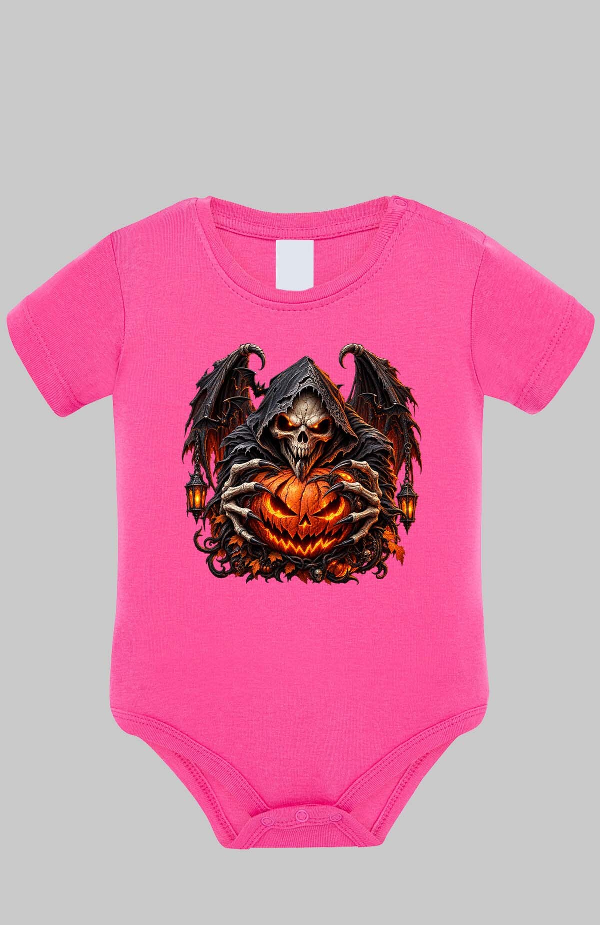 Grossiste I.A.L.D FRANCE - Skull fire halloween - Body Bébé Fille
