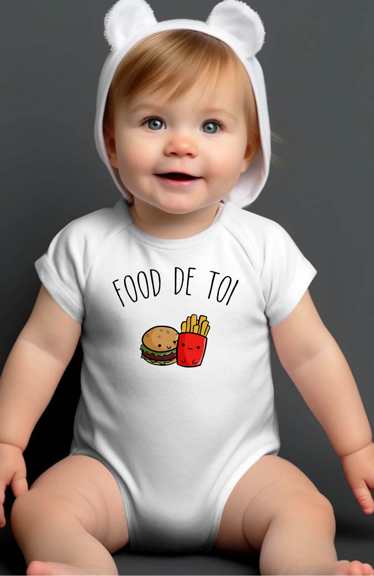 Grossiste I.A.L.D FRANCE - food de toi - Body Bébé Fille
