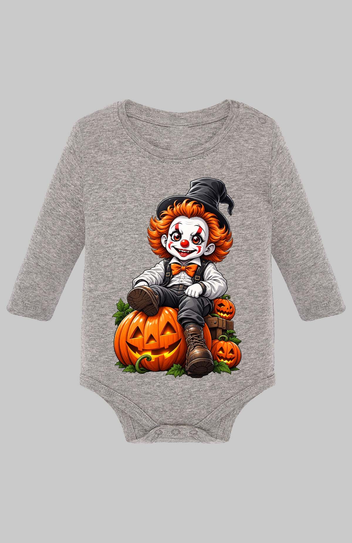 Grossiste I.A.L.D FRANCE - Pennywise halloween - Body Manche longue bébé Fille