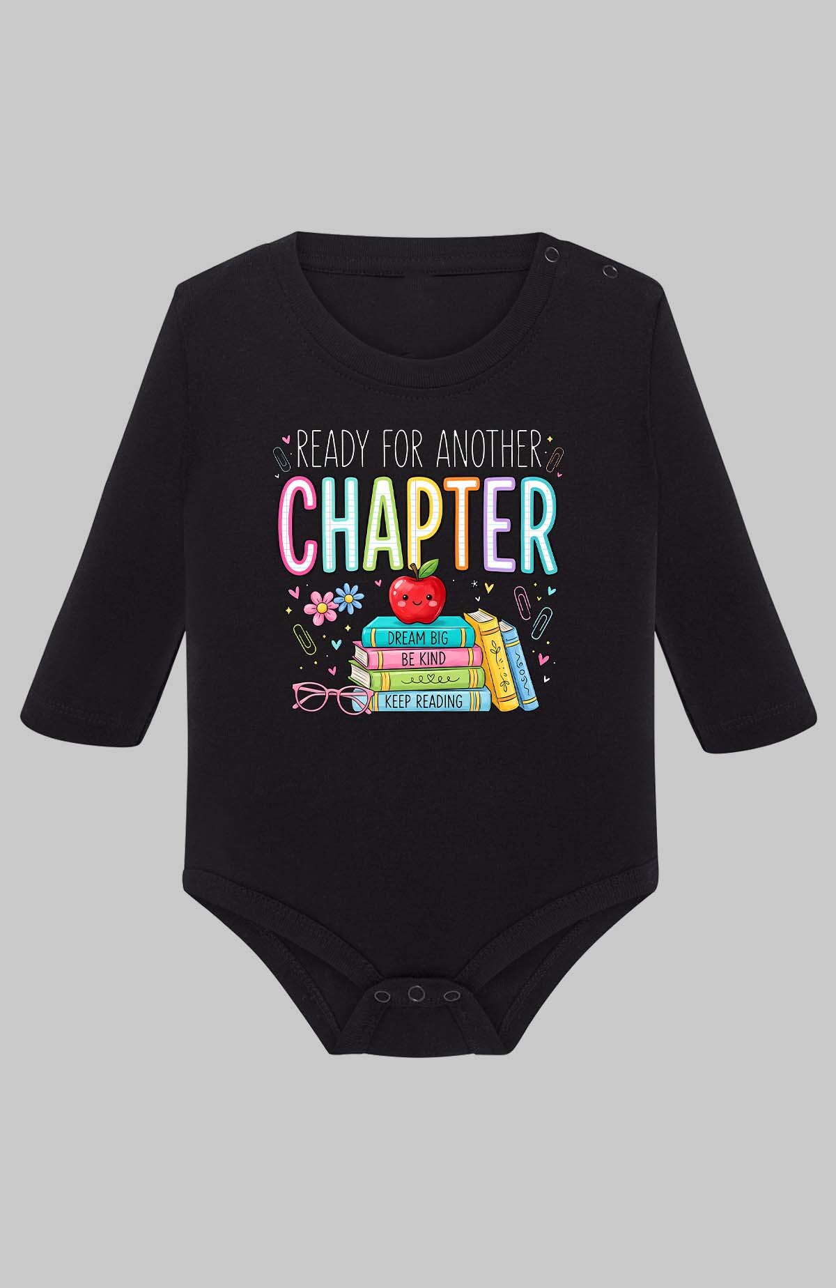 Grossiste I.A.L.D FRANCE - Ready for another chapter - Body Manche longue bébé Fille